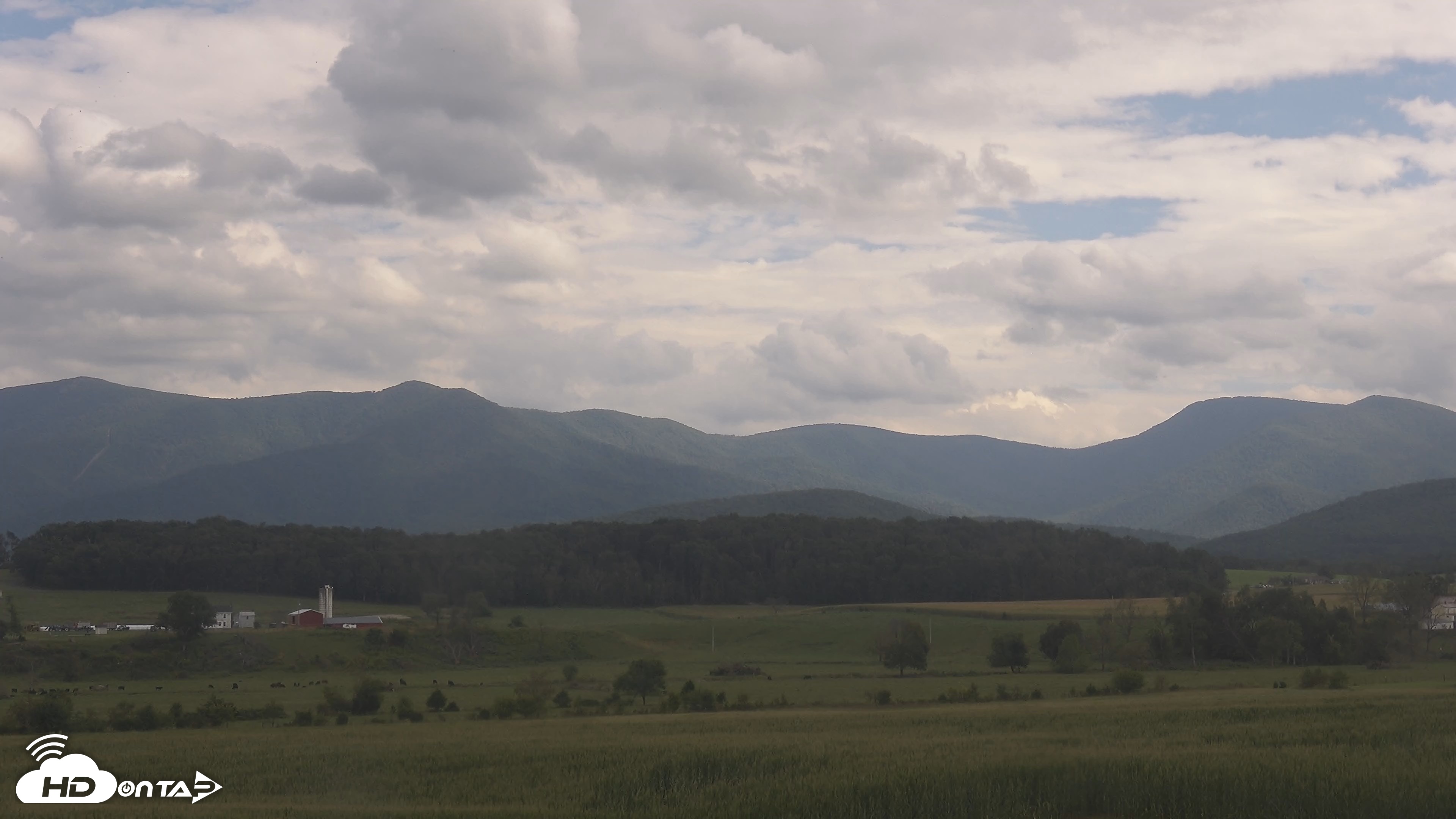 Snapshot of Shenandoah National Park Mountains Live Cam taken Sep 10, 2026, 2:44pm EDT