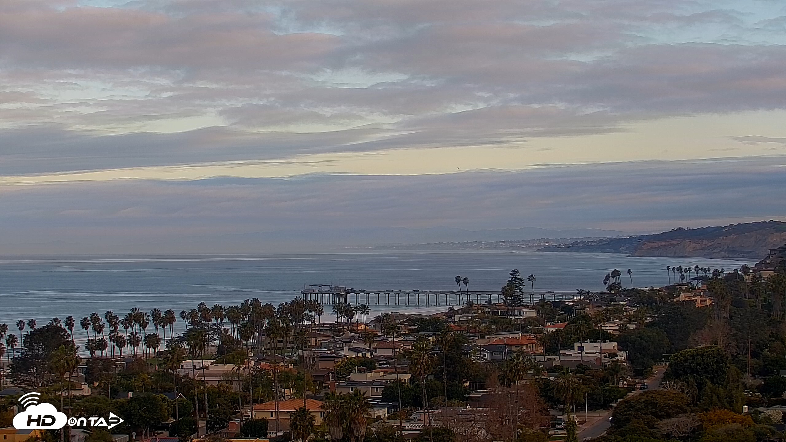 Snapshot of La Jolla Shores Overlook Live Webcam taken Feb 5, 2025, 7:28am PST