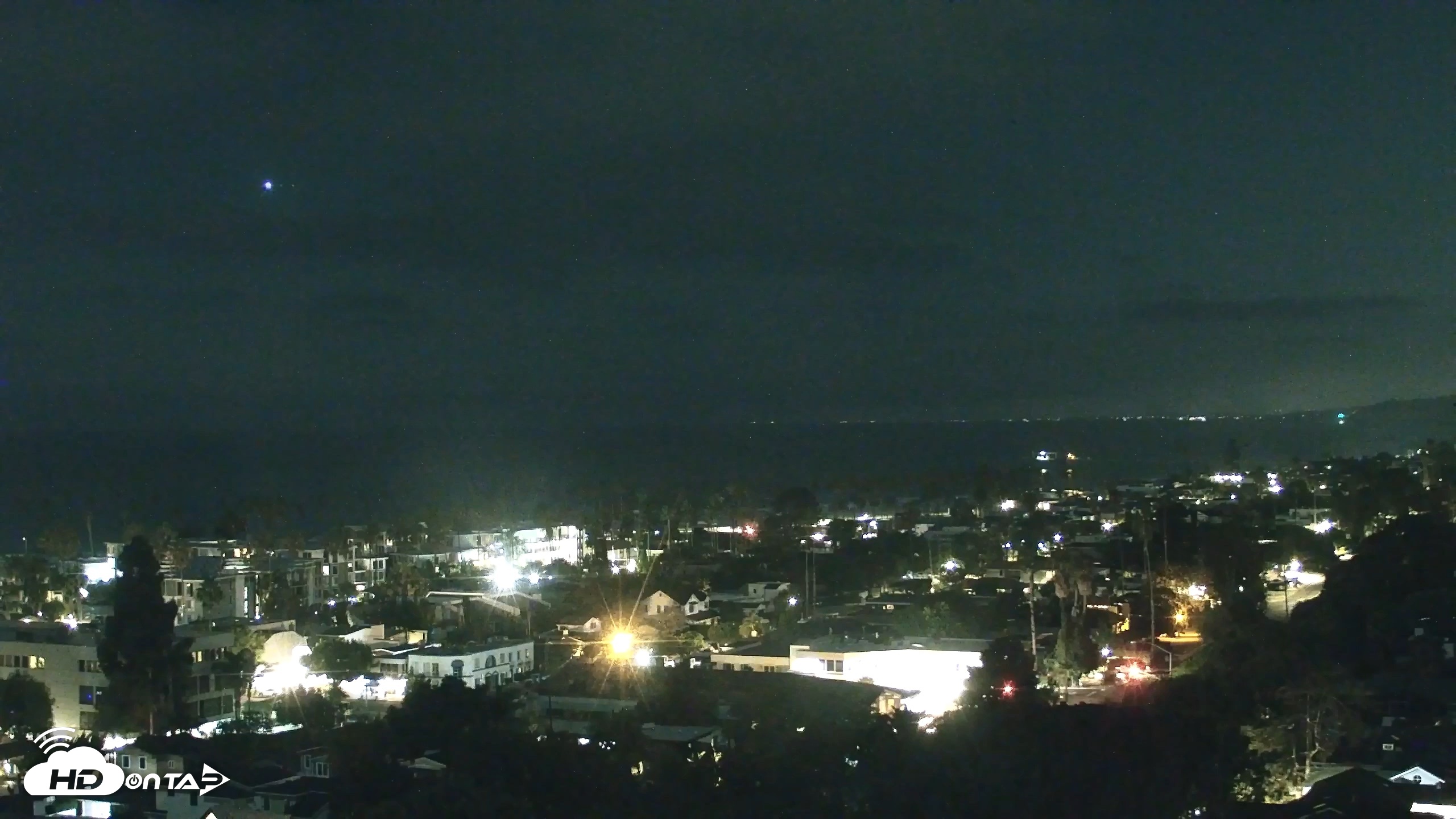 Snapshot of La Jolla Shores Overlook Live Webcam taken Sep 25, 2026, 10:30pm PDT