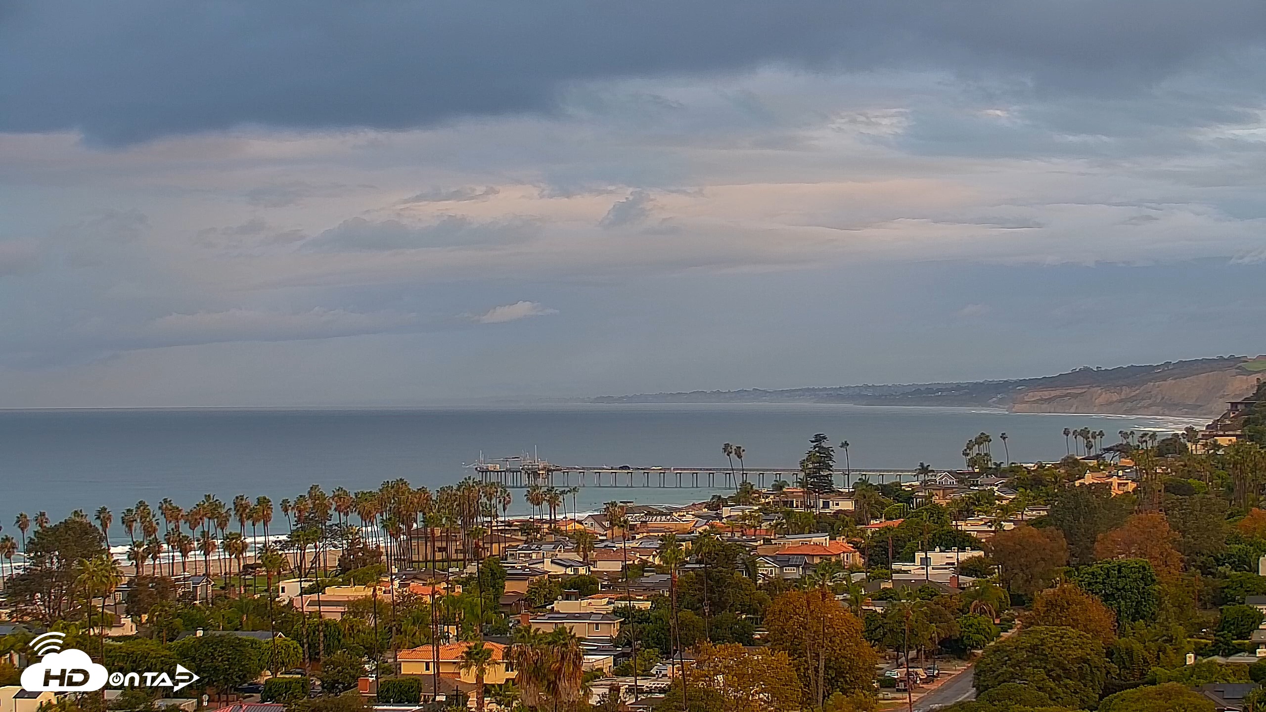 Snapshot of La Jolla Shores Overlook Live Webcam taken Oct 23, 2026, 7:23am PDT