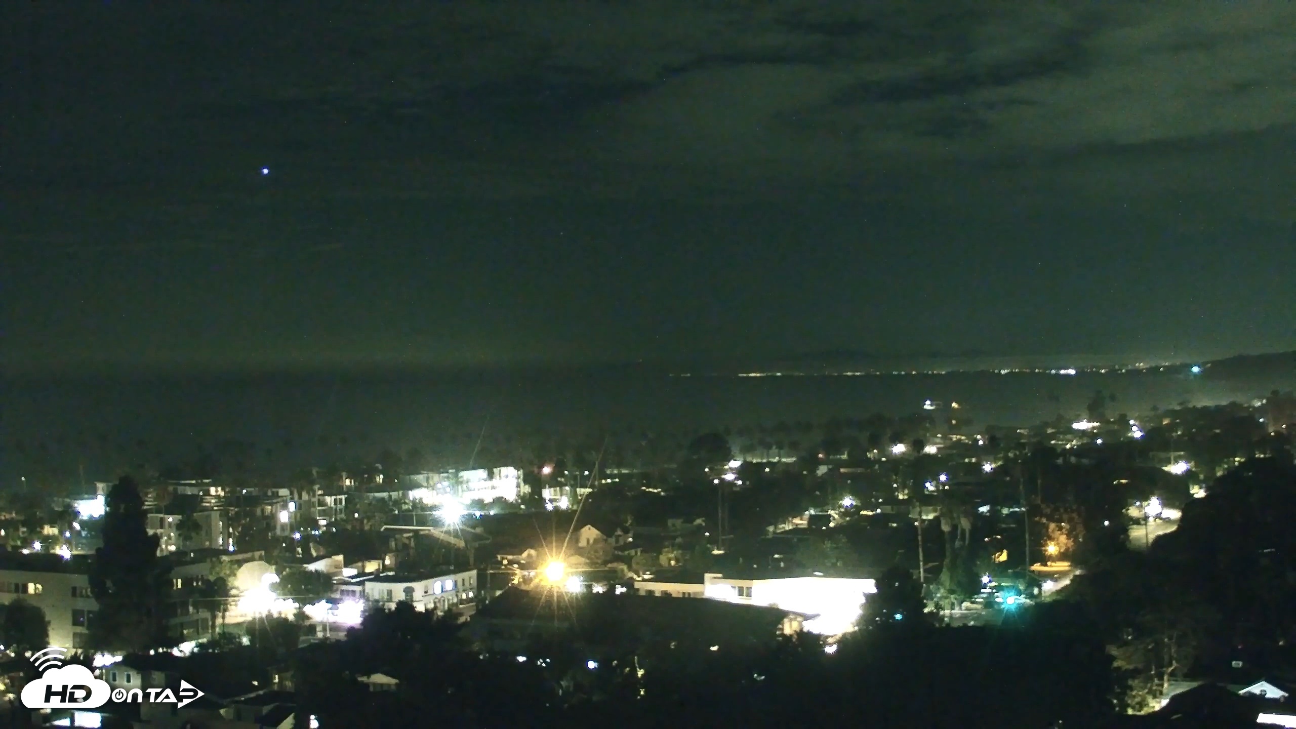 Snapshot of La Jolla Shores Overlook Live Webcam taken Sep 5, 2026, 10:50pm PDT