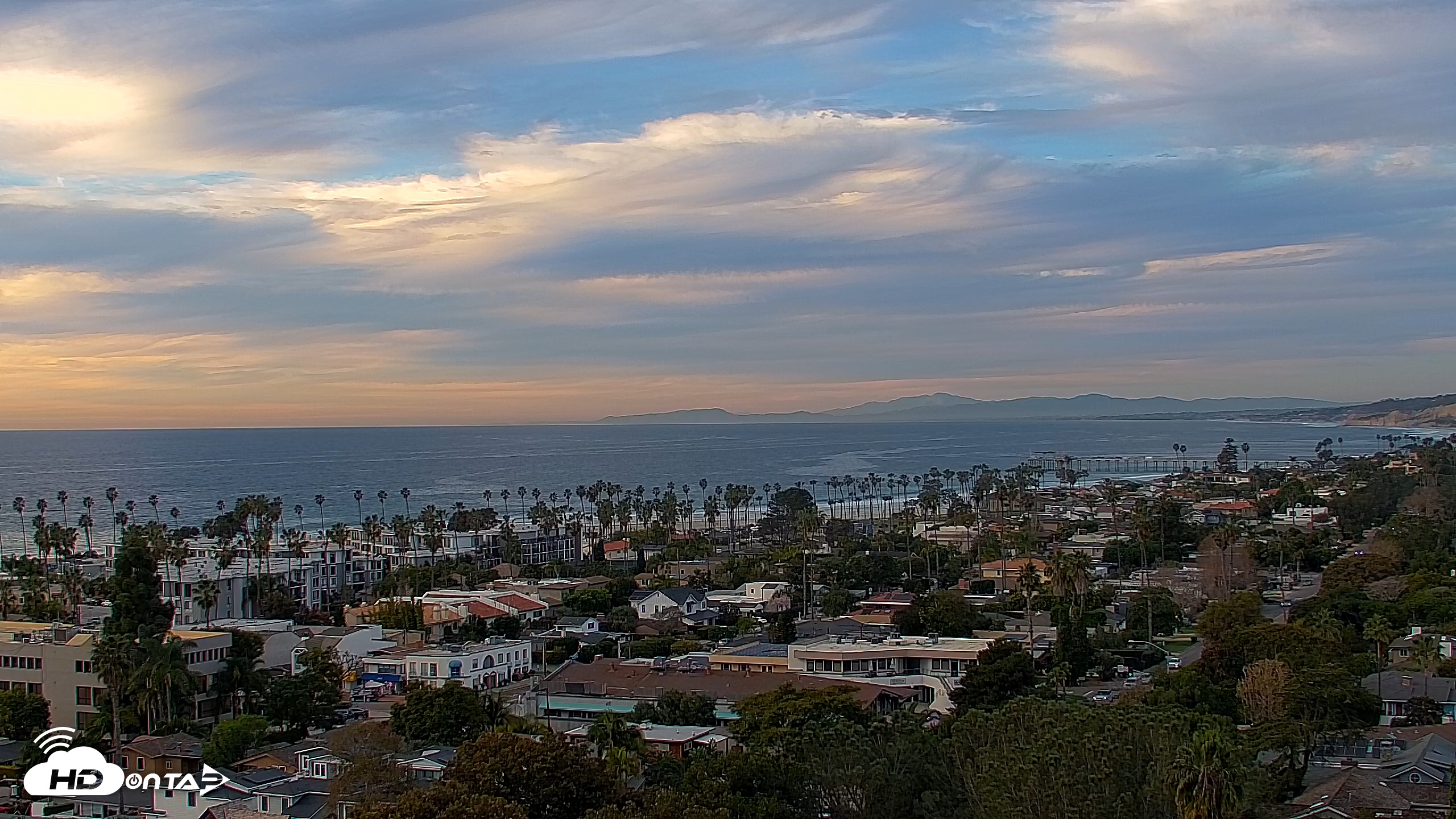 Snapshot of La Jolla Shores Overlook Live Webcam taken Jan 27, 2026, 4:57pm PST