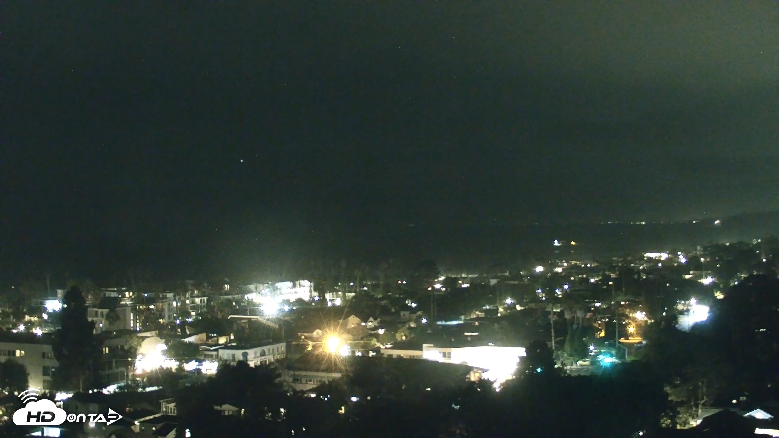 Snapshot of La Jolla Shores Overlook Live Webcam taken Oct 1, 2026, 8:07pm PDT