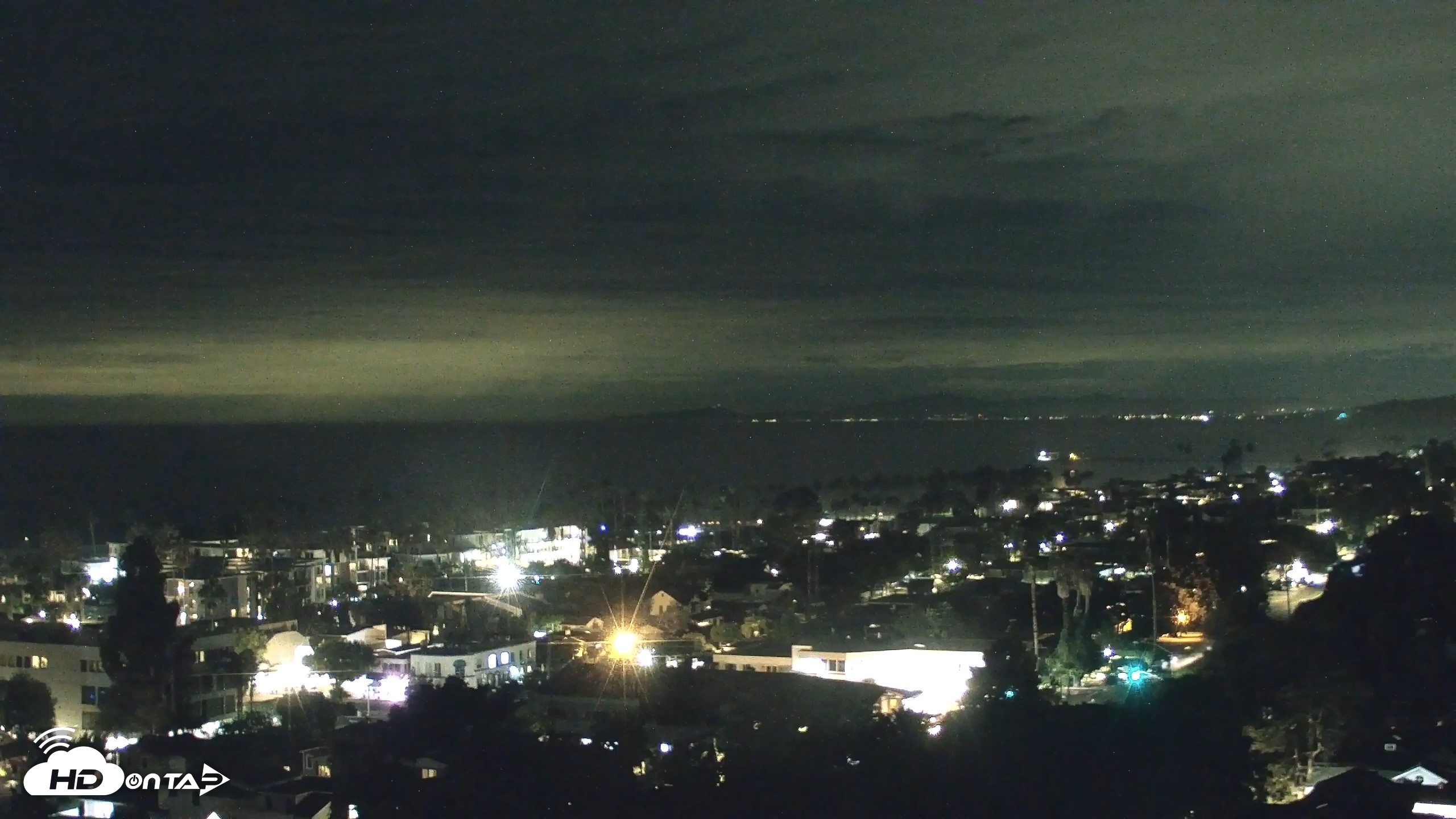 Snapshot of La Jolla Shores Overlook Live Webcam taken Sep 6, 2026, 9:53pm PDT