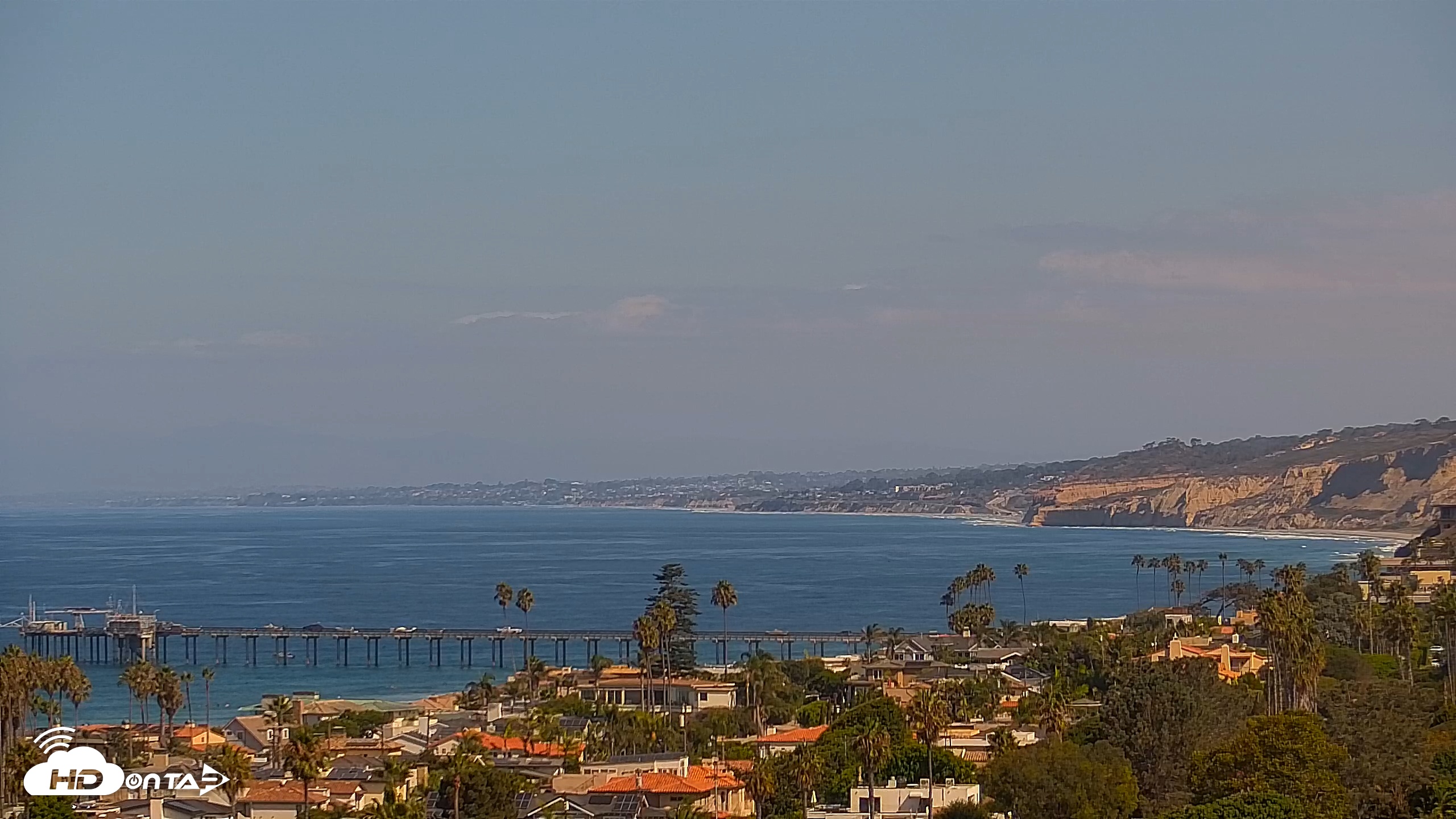 Snapshot of La Jolla Shores Overlook Live Webcam taken Sep 11, 2025, 10:21am PDT
