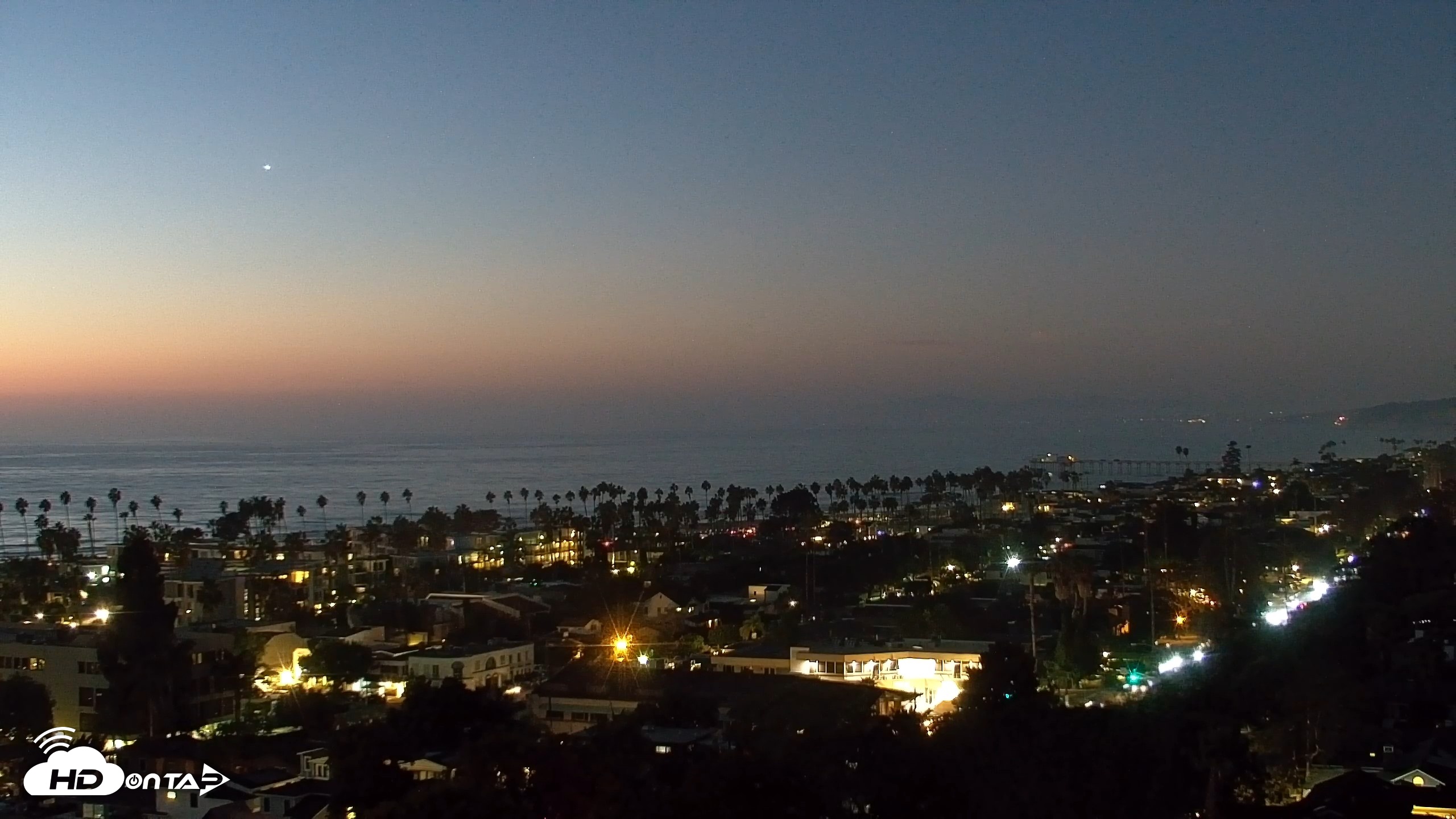 Snapshot of La Jolla Shores Overlook Live Webcam taken Oct 2, 2026, 7:08pm PDT