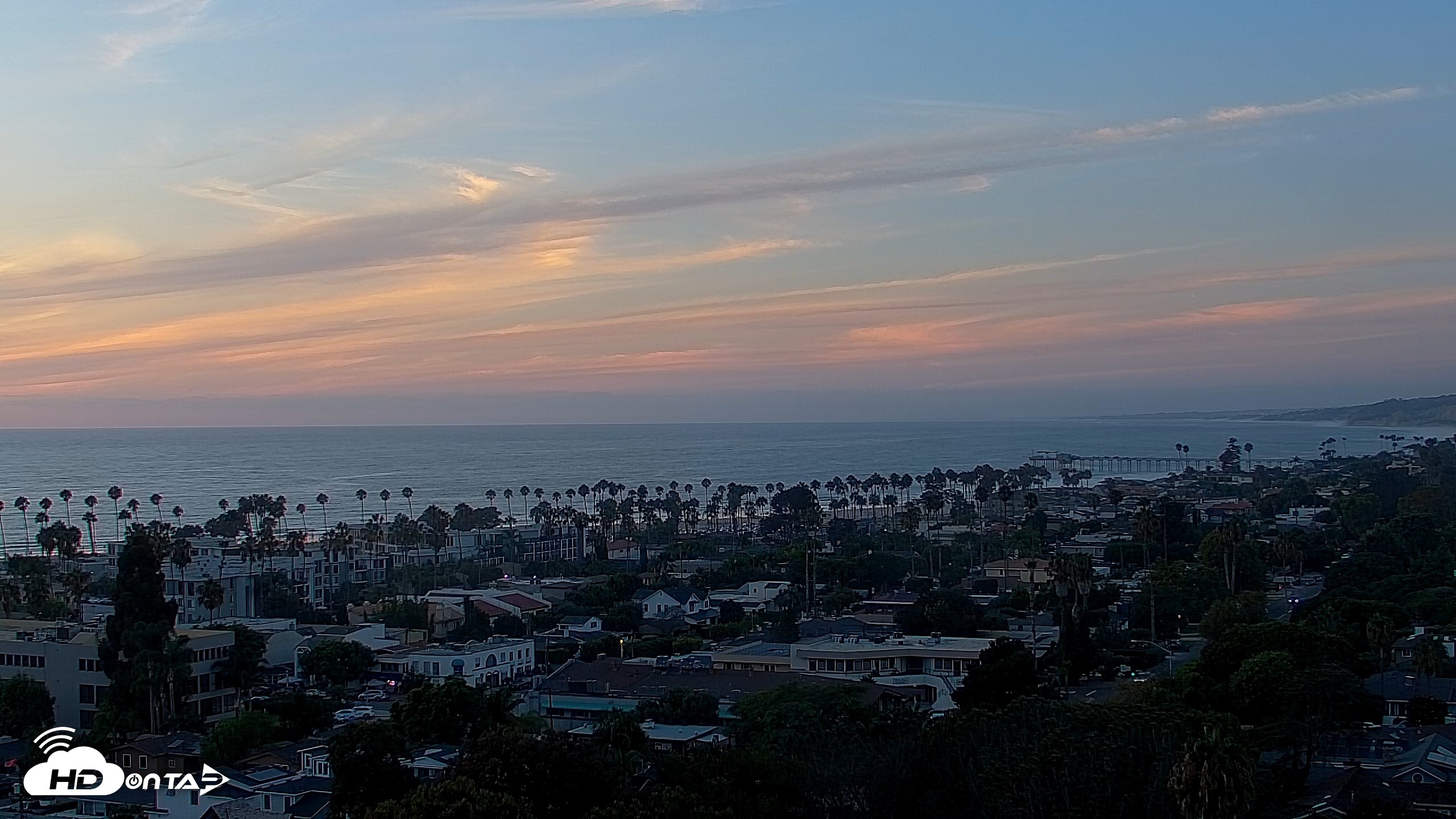 Snapshot of La Jolla Shores Overlook Live Webcam taken Aug 16, 2026, 7:31pm PDT