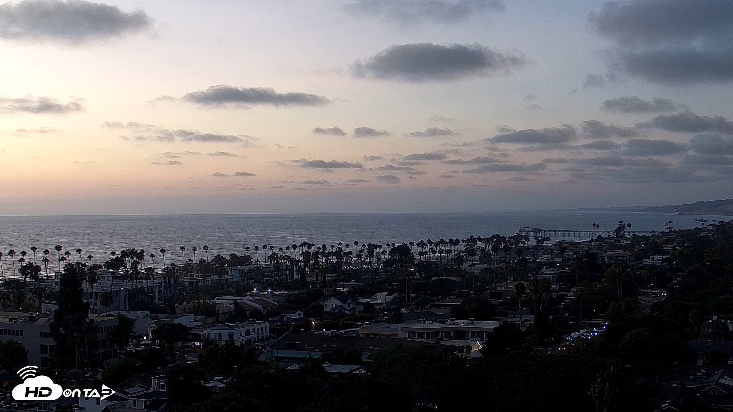 Snapshot of La Jolla Shores Overlook Live Webcam taken Aug 7, 2026, 7:54pm PDT