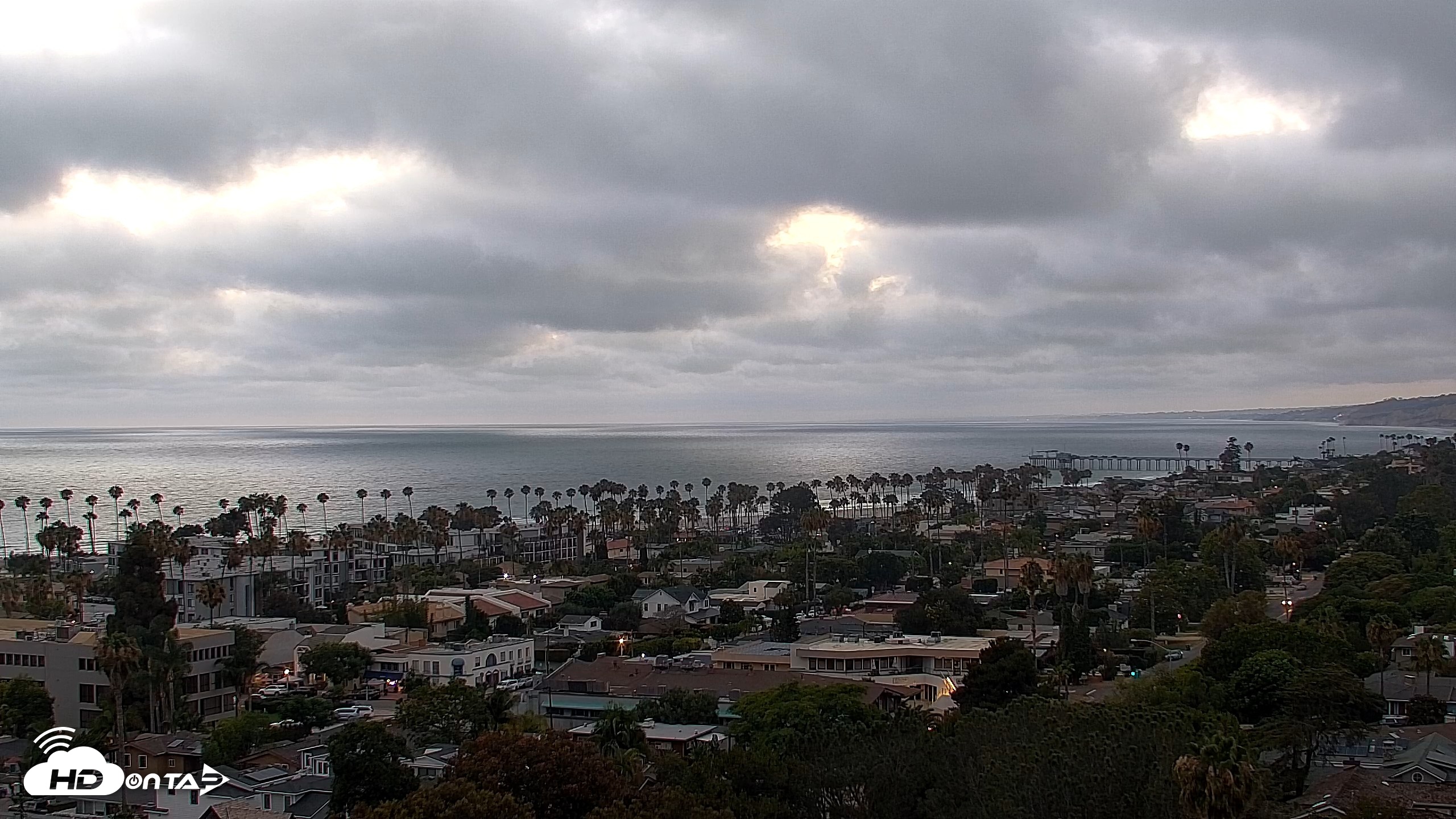 Snapshot of La Jolla Shores Overlook Live Webcam taken Jul 5, 2026, 8:07pm PDT
