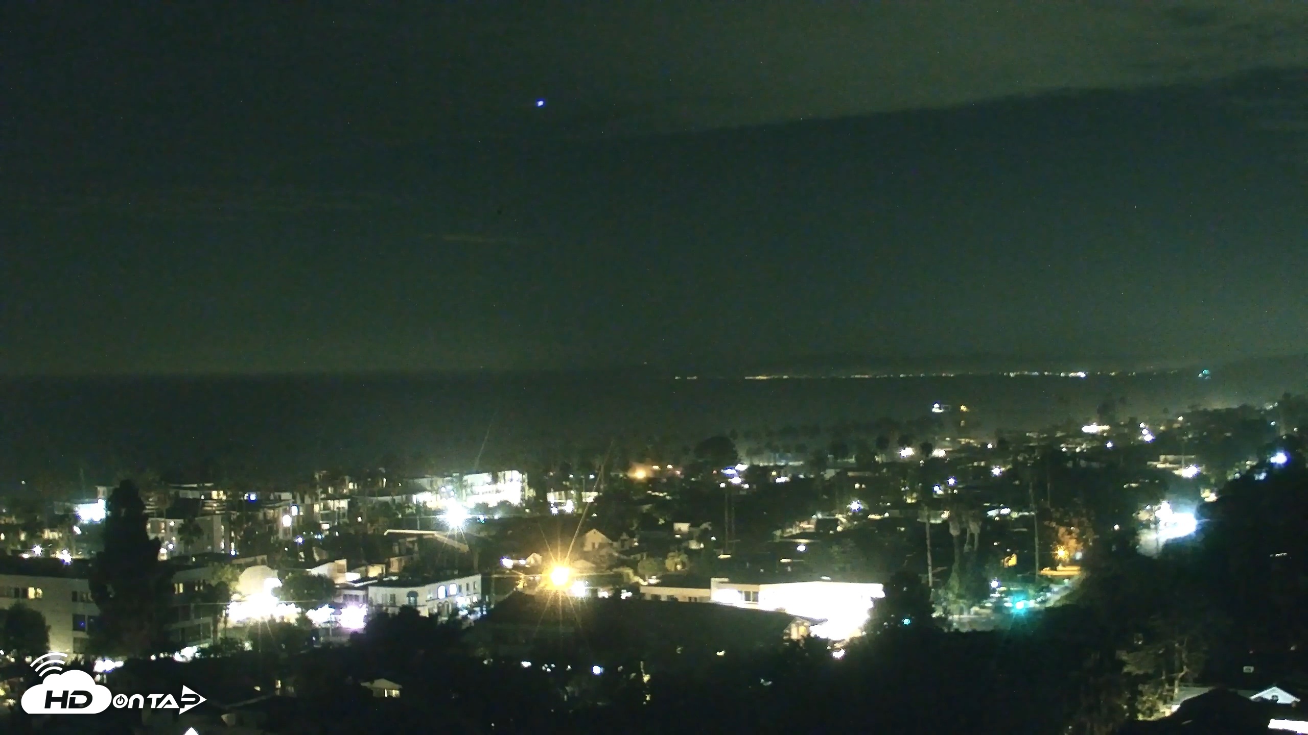 Snapshot of La Jolla Shores Overlook Live Webcam taken Sep 5, 2026, 9:30pm PDT