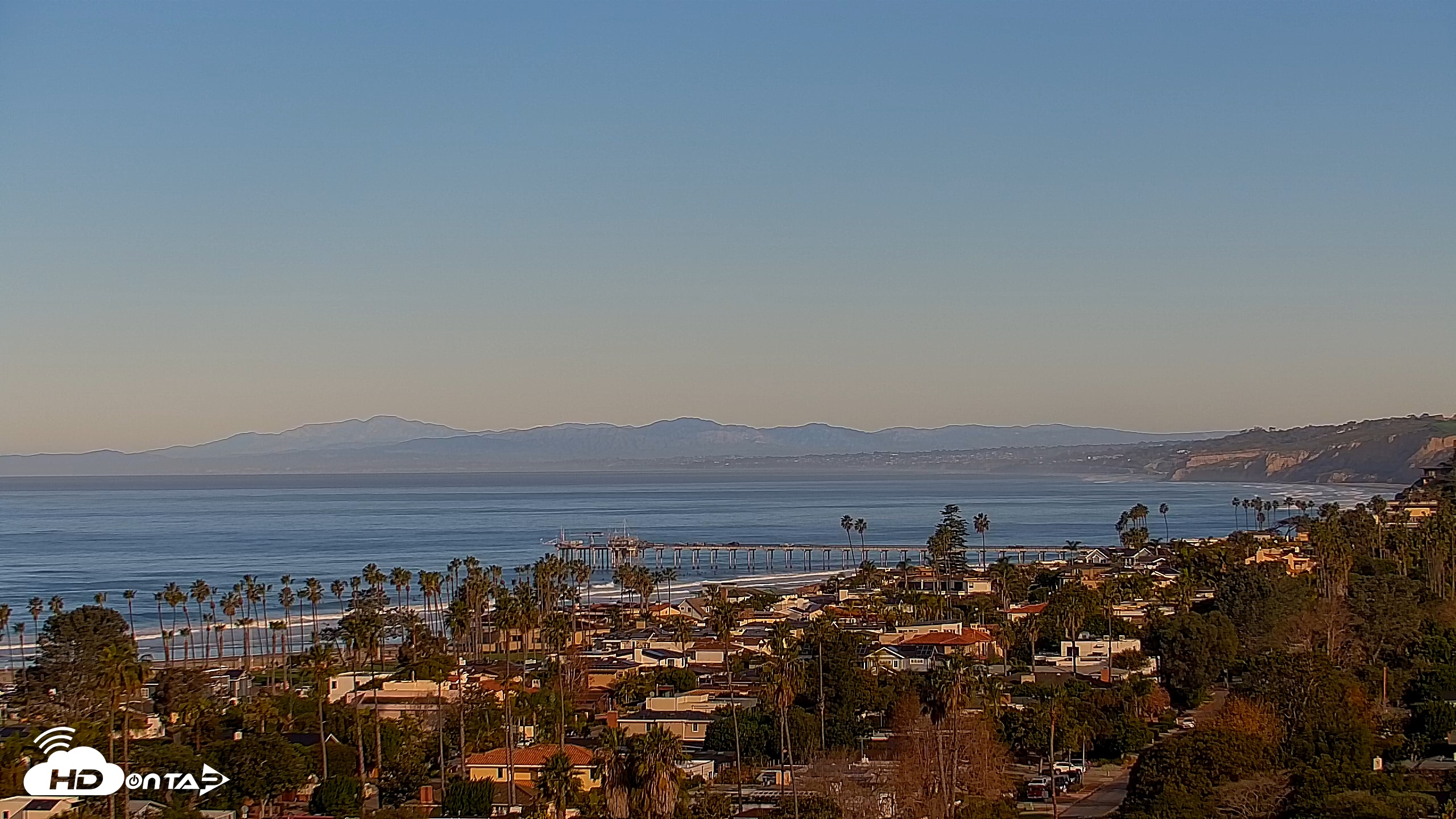 Snapshot of La Jolla Shores Overlook Live Webcam taken Dec 28, 2025, 8:46am PST