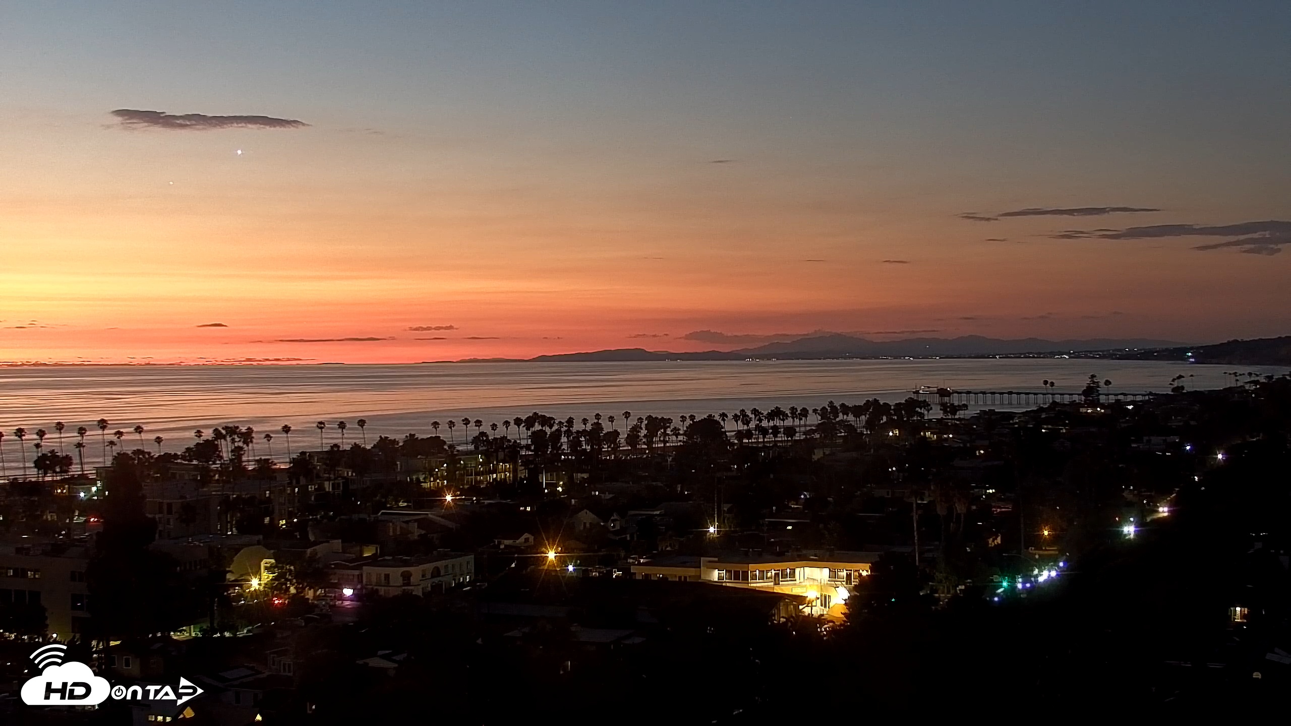 Snapshot of La Jolla Shores Overlook Live Webcam taken Jul 16, 2025, 8:32pm PDT