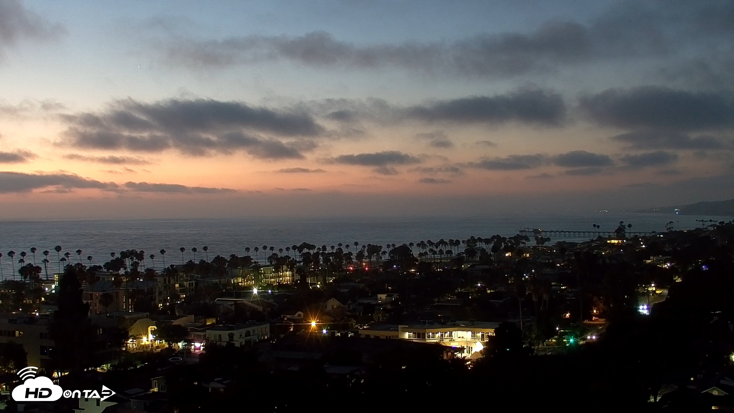 Snapshot of La Jolla Shores Overlook Live Webcam taken Jul 14, 2026, 8:34pm PDT