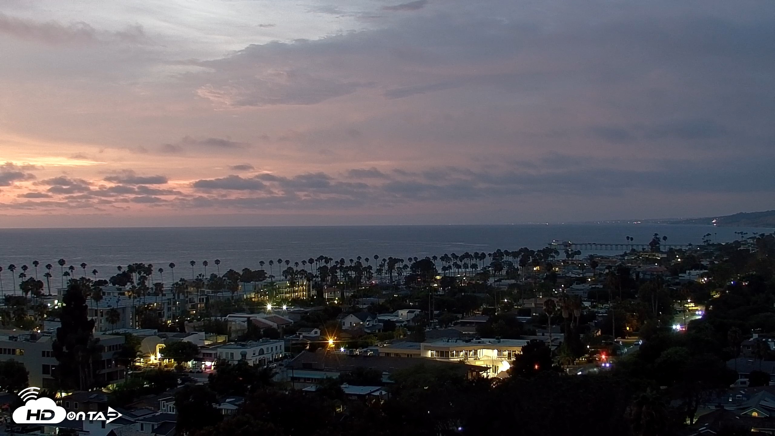 Snapshot of La Jolla Shores Overlook Live Webcam taken Aug 10, 2026, 8:03pm PDT