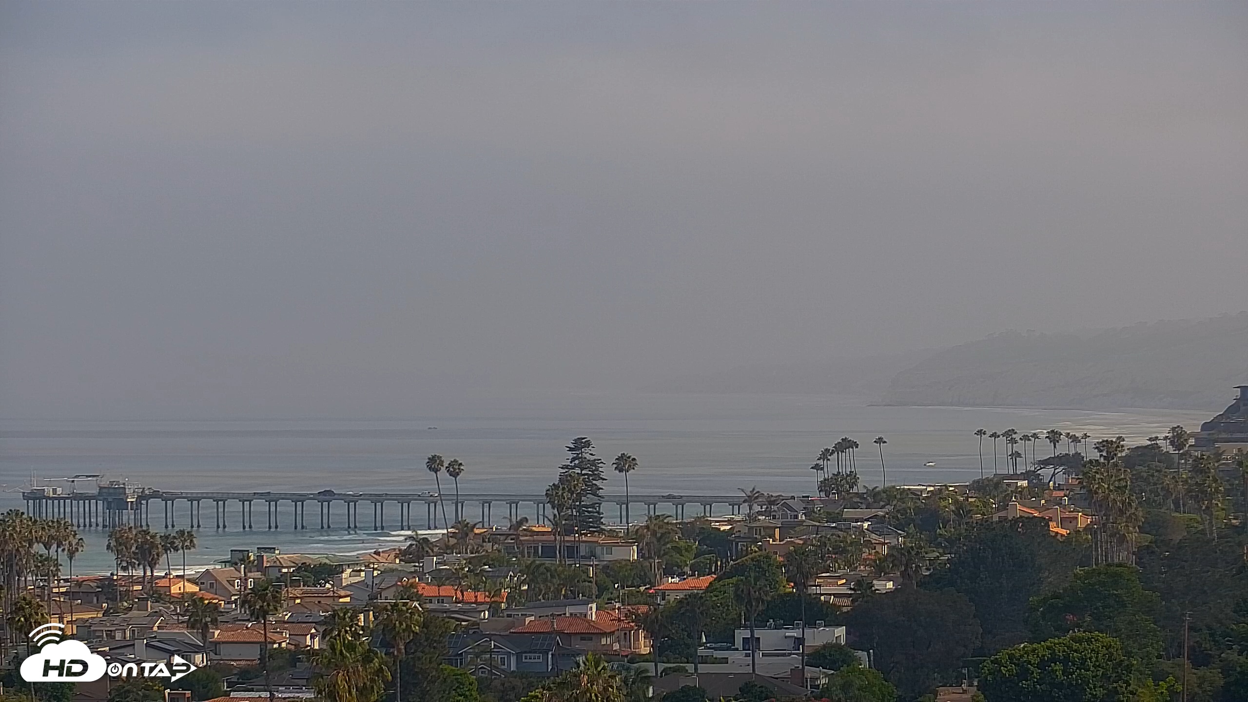 Snapshot of La Jolla Shores Overlook Live Webcam taken Jun 28, 2025, 9:12am PDT