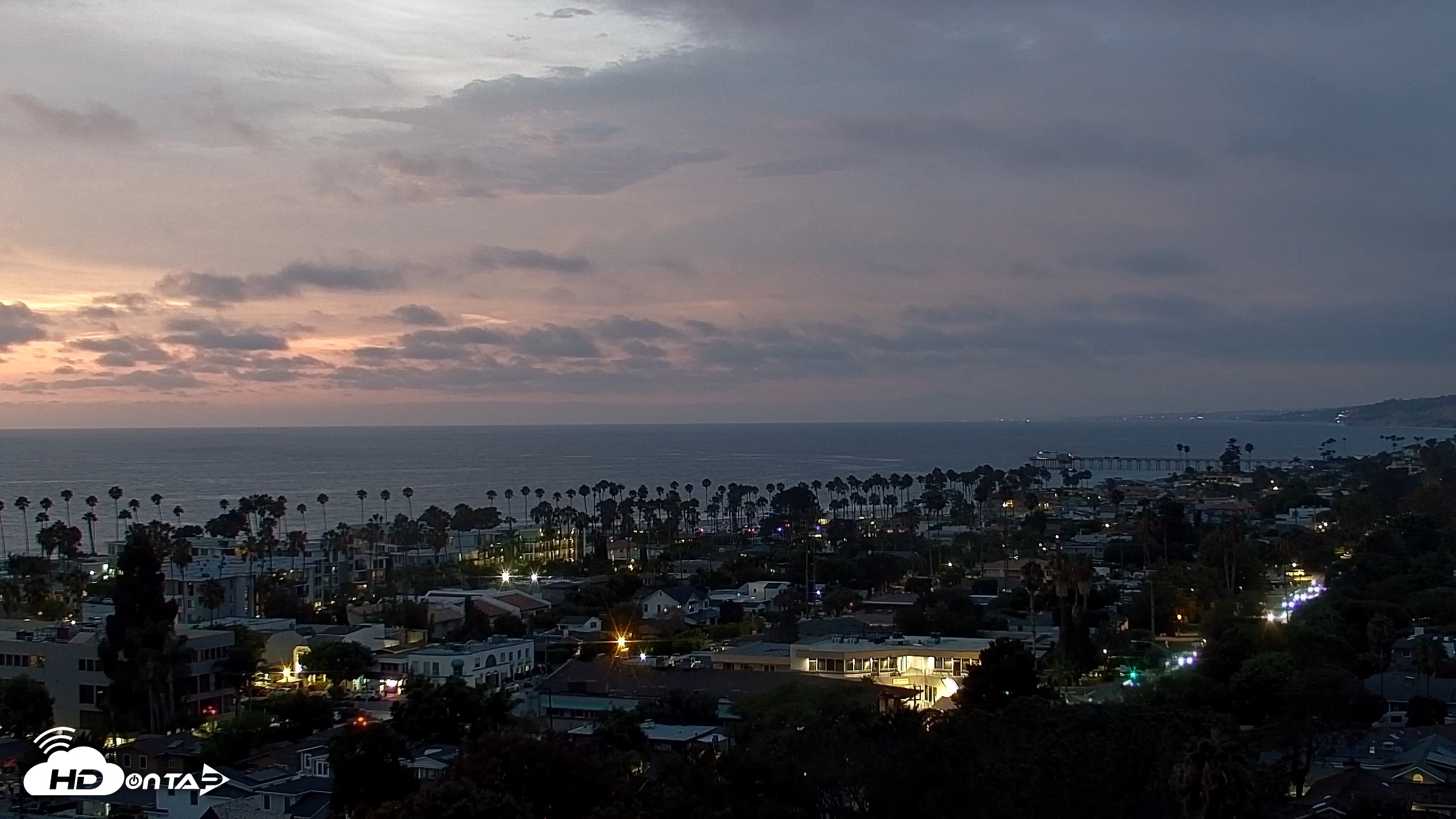 Snapshot of La Jolla Shores Overlook Live Webcam taken Aug 10, 2026, 8:01pm PDT