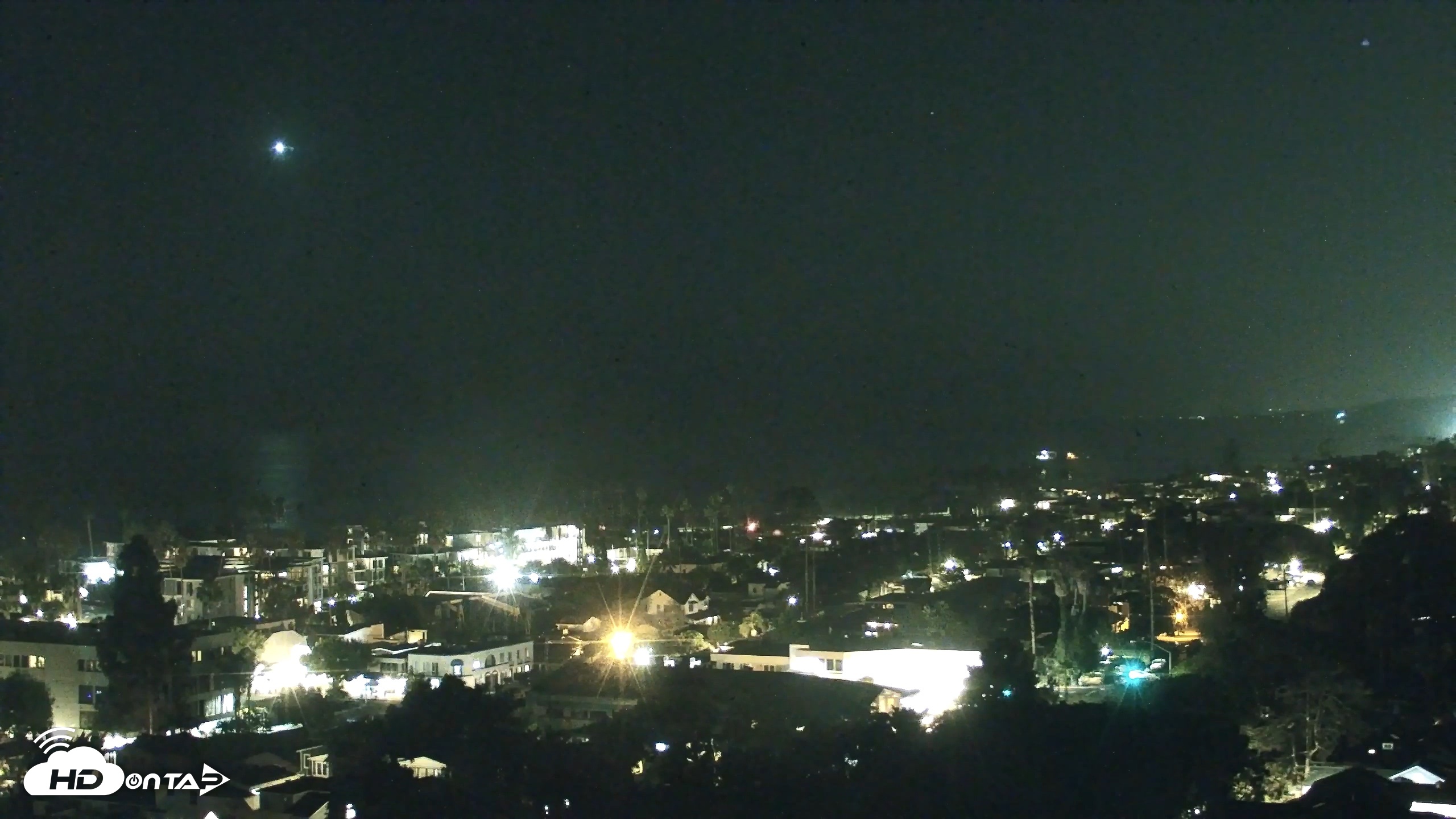 Snapshot of La Jolla Shores Overlook Live Webcam taken Sep 30, 2026, 9:00pm PDT