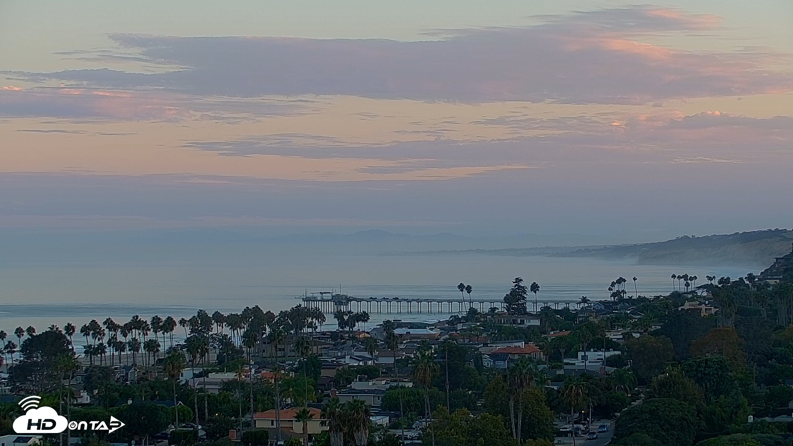 Snapshot of La Jolla Shores Overlook Live Webcam taken Sep 10, 2026, 6:37am PDT