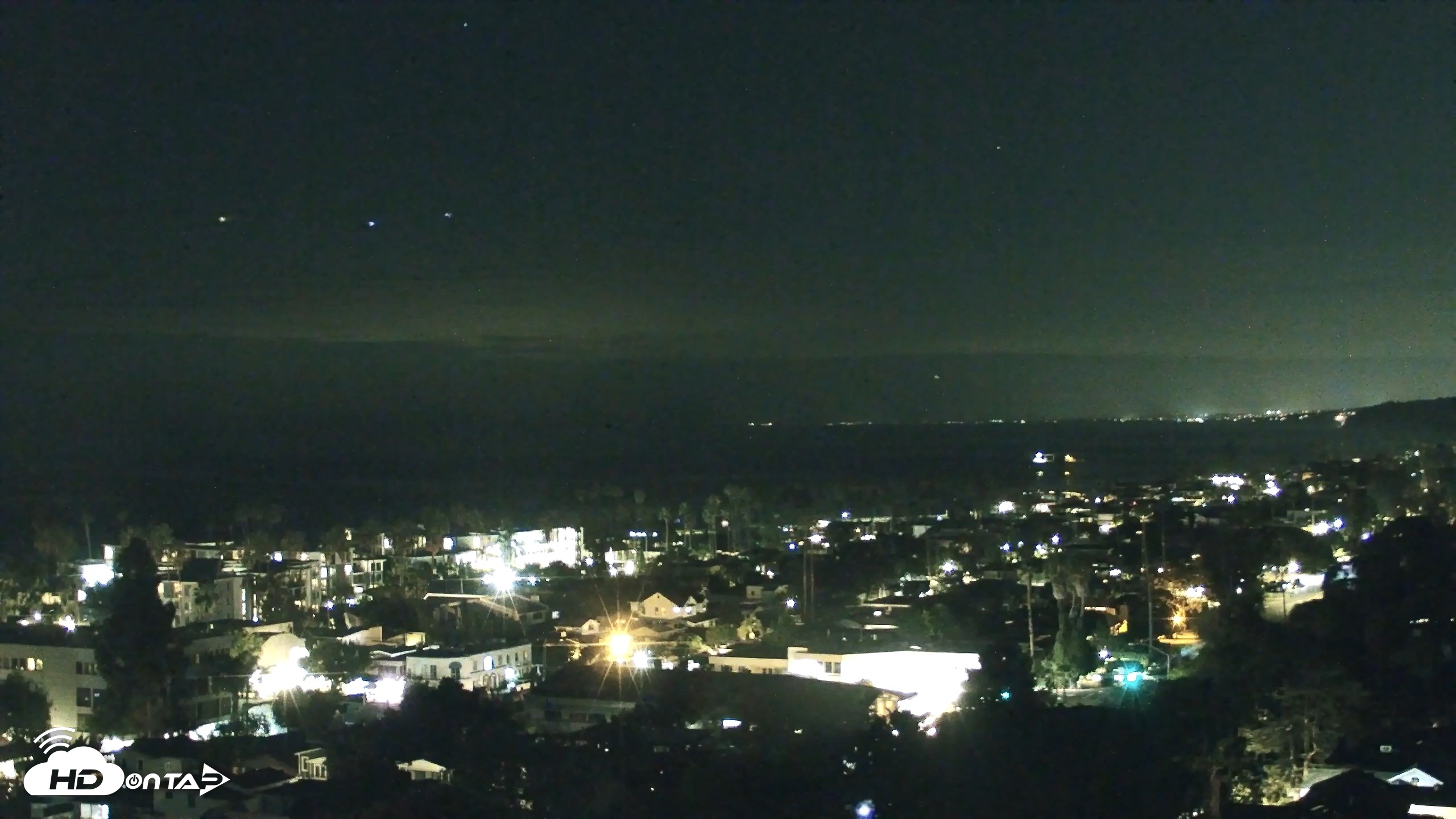 Snapshot of La Jolla Shores Overlook Live Webcam taken Oct 18, 2026, 8:07pm PDT