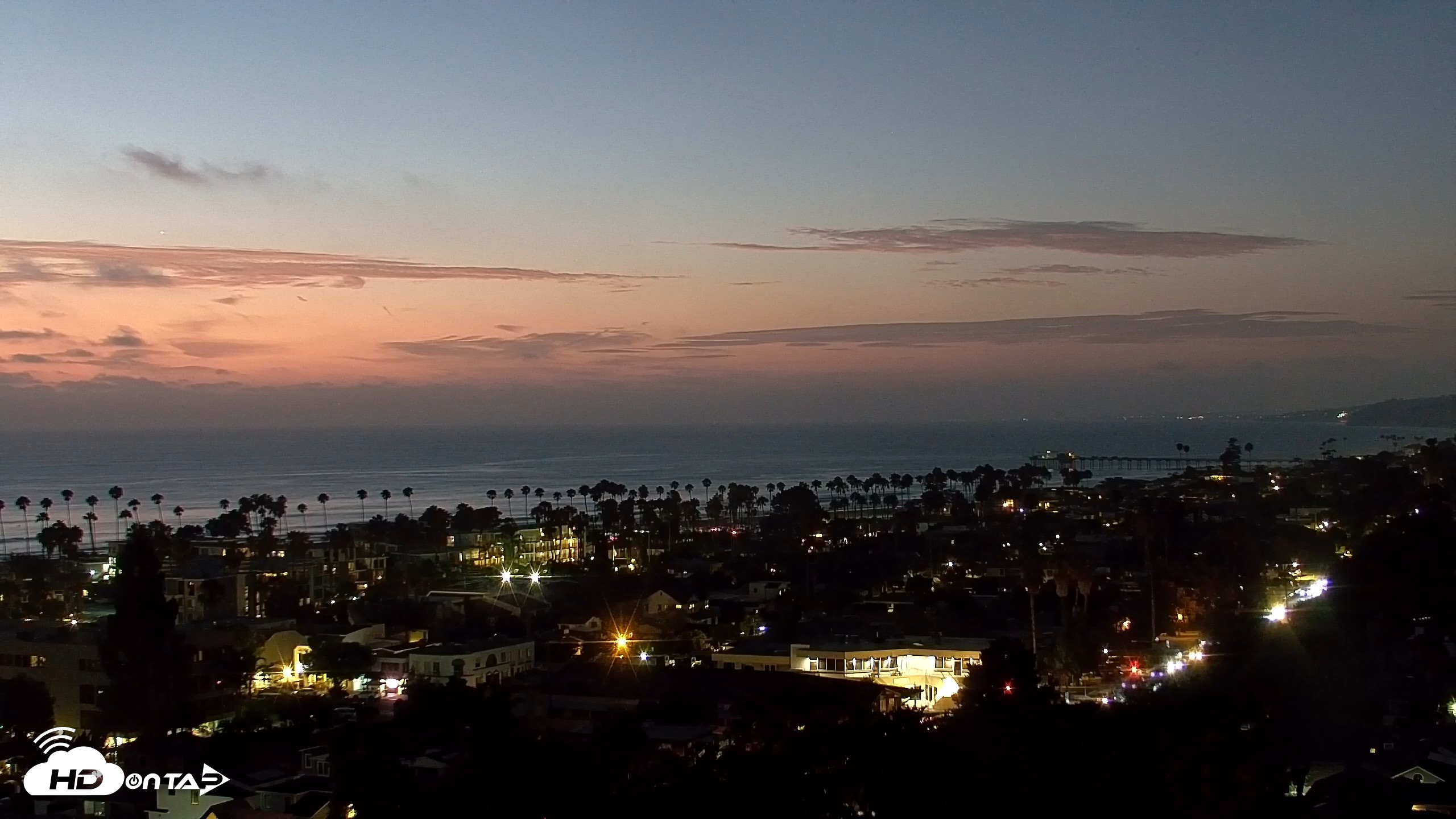 Snapshot of La Jolla Shores Overlook Live Webcam taken Jul 24, 2026, 8:33pm PDT