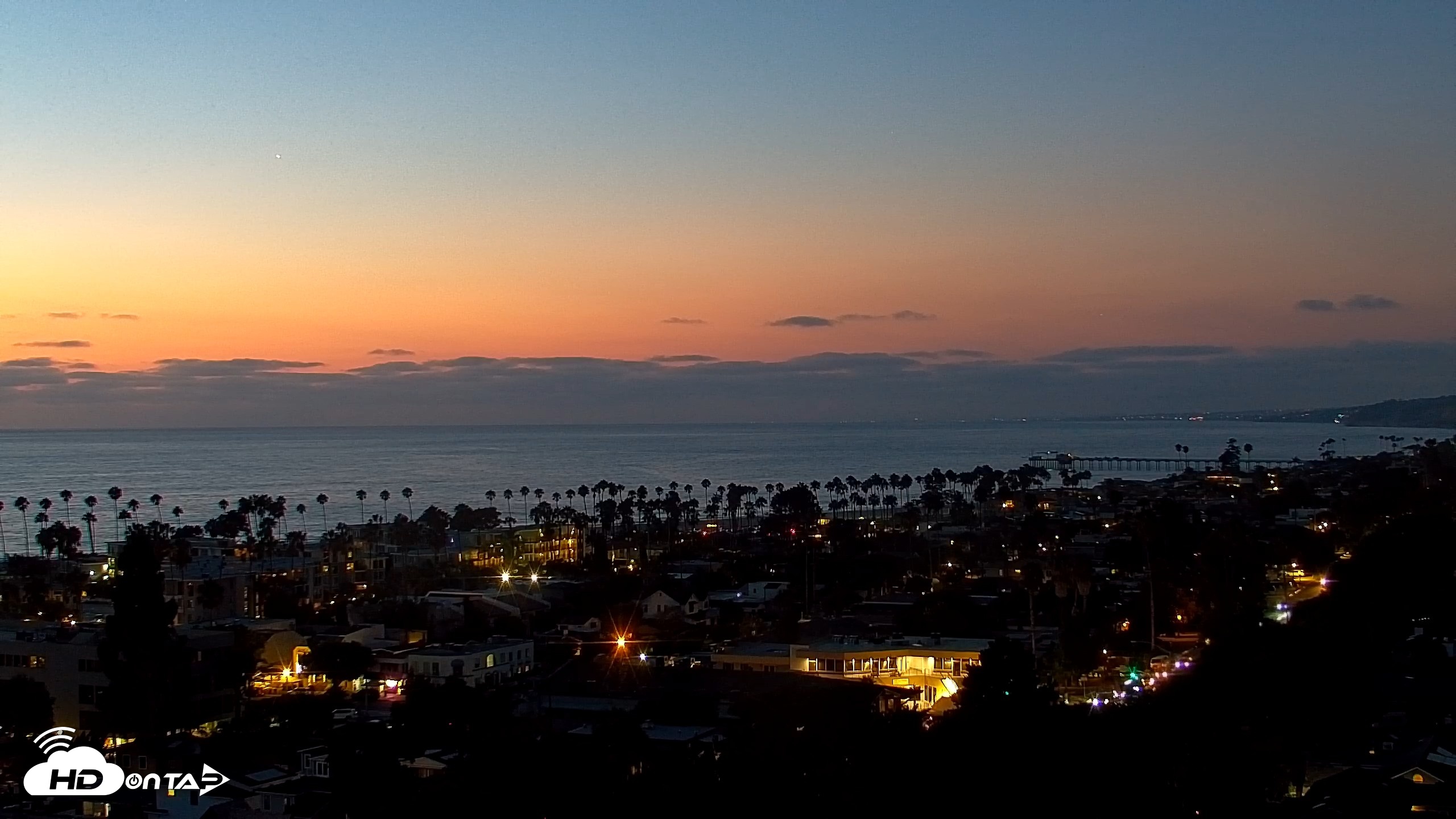 Snapshot of La Jolla Shores Overlook Live Webcam taken Aug 11, 2026, 8:07pm PDT