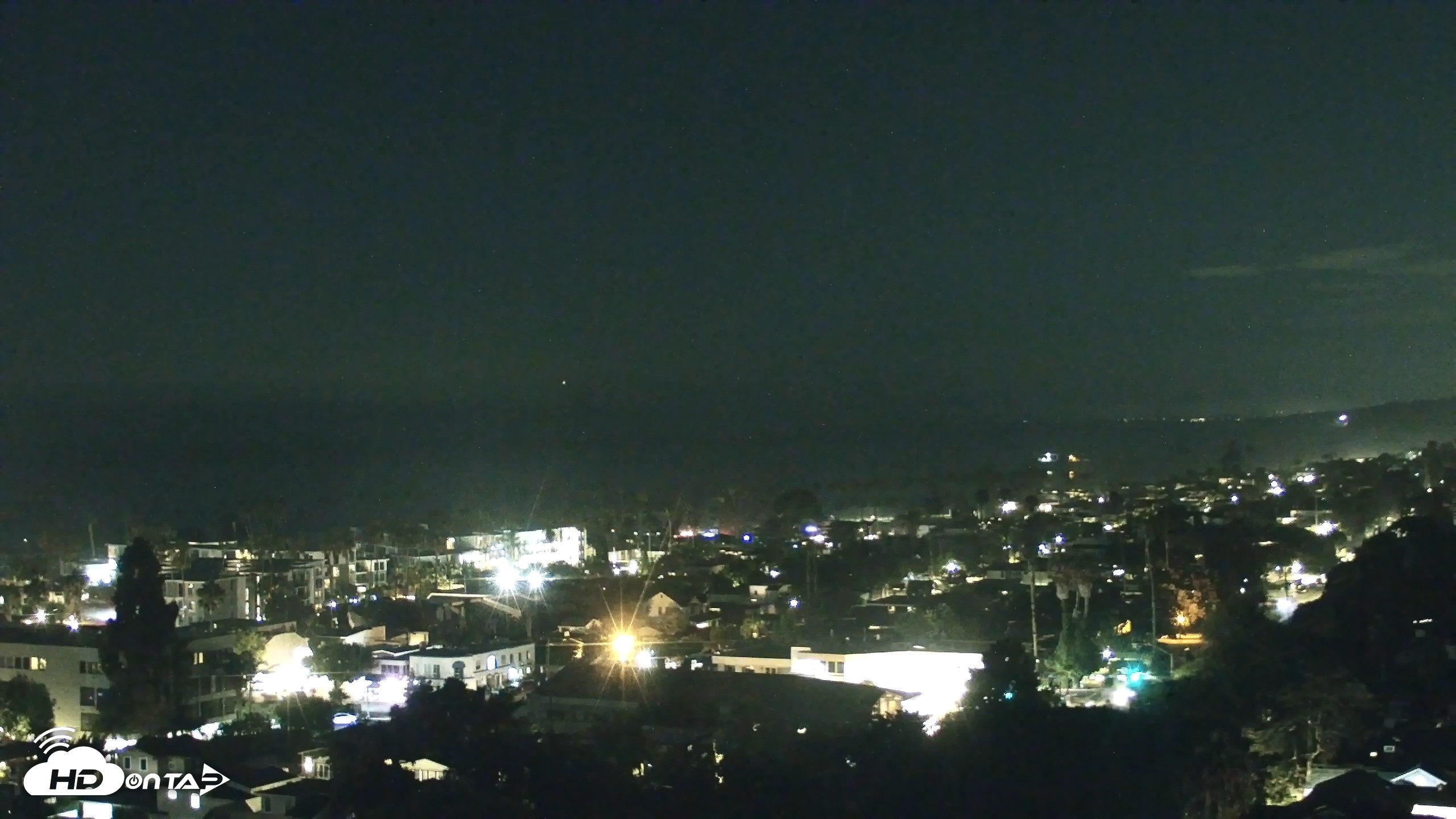 Snapshot of La Jolla Shores Overlook Live Webcam taken Aug 23, 2026, 9:00pm PDT