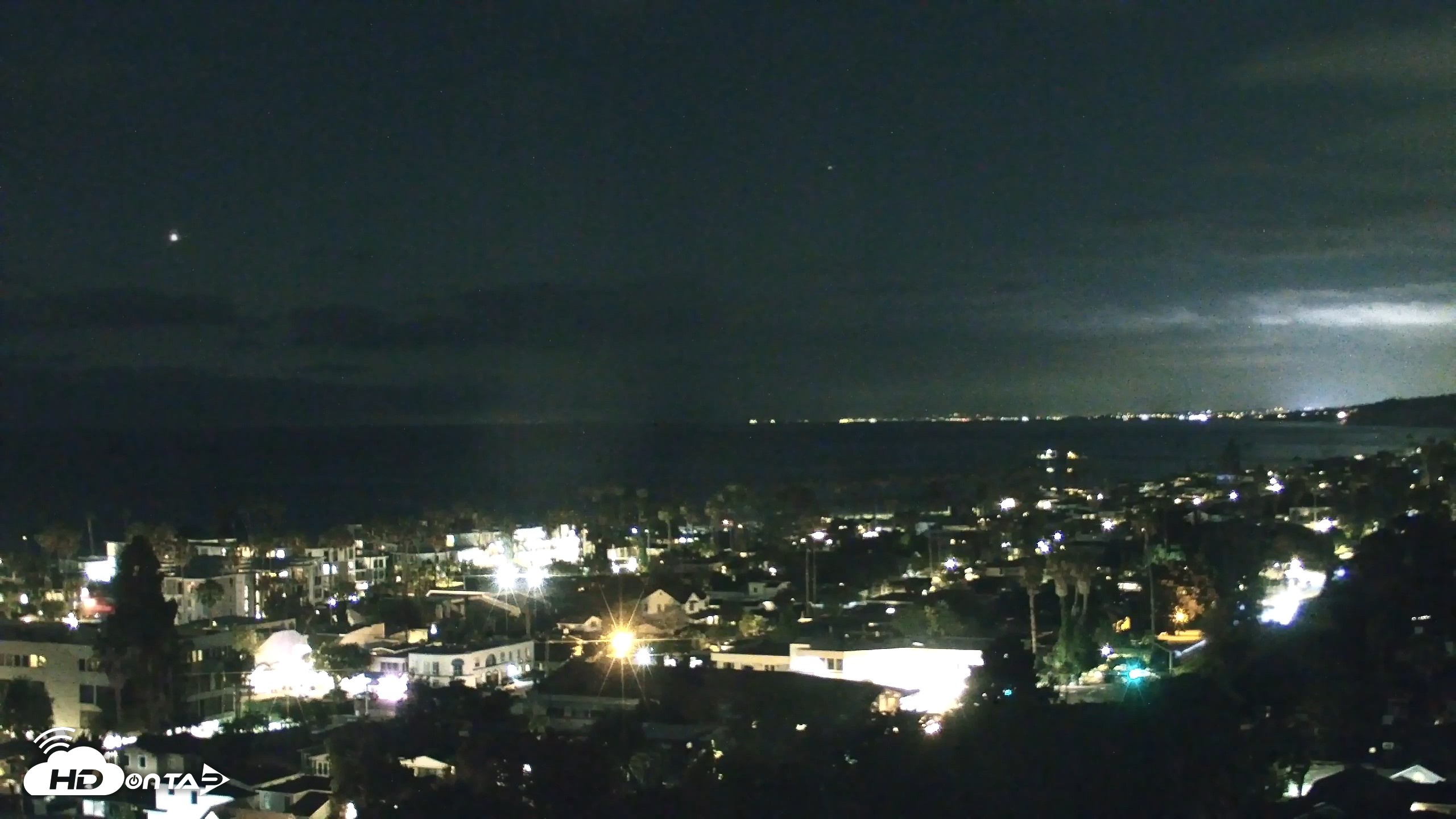 Snapshot of La Jolla Shores Overlook Live Webcam taken Jun 26, 2026, 9:32pm PDT