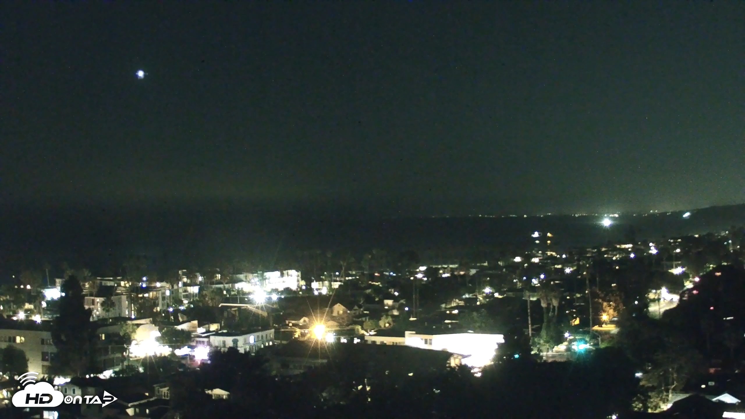 Snapshot of La Jolla Shores Overlook Live Webcam taken Sep 10, 2026, 8:25pm PDT
