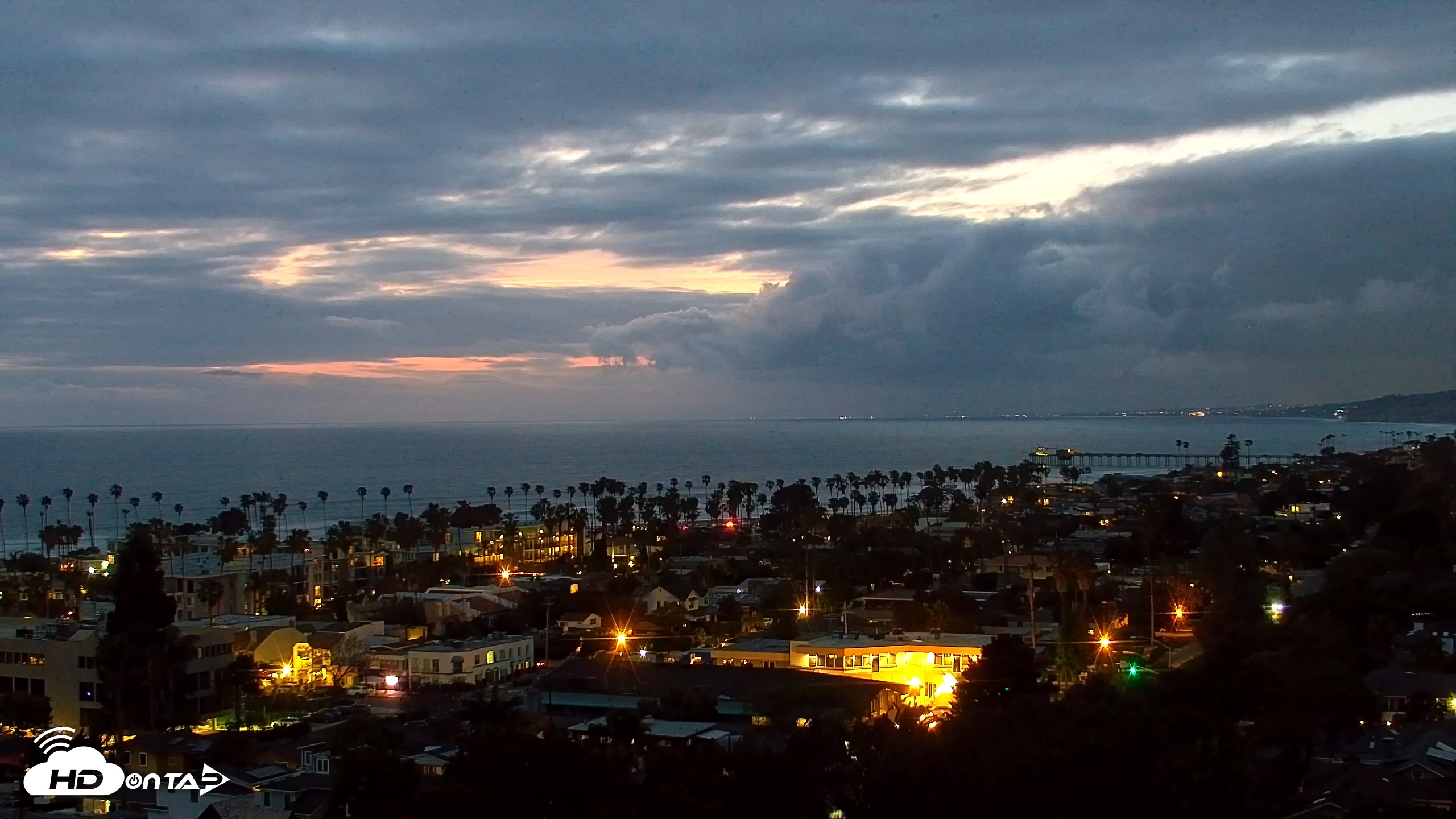 Snapshot of La Jolla Shores Overlook Live Webcam taken May 17, 2025, 8:10pm PDT