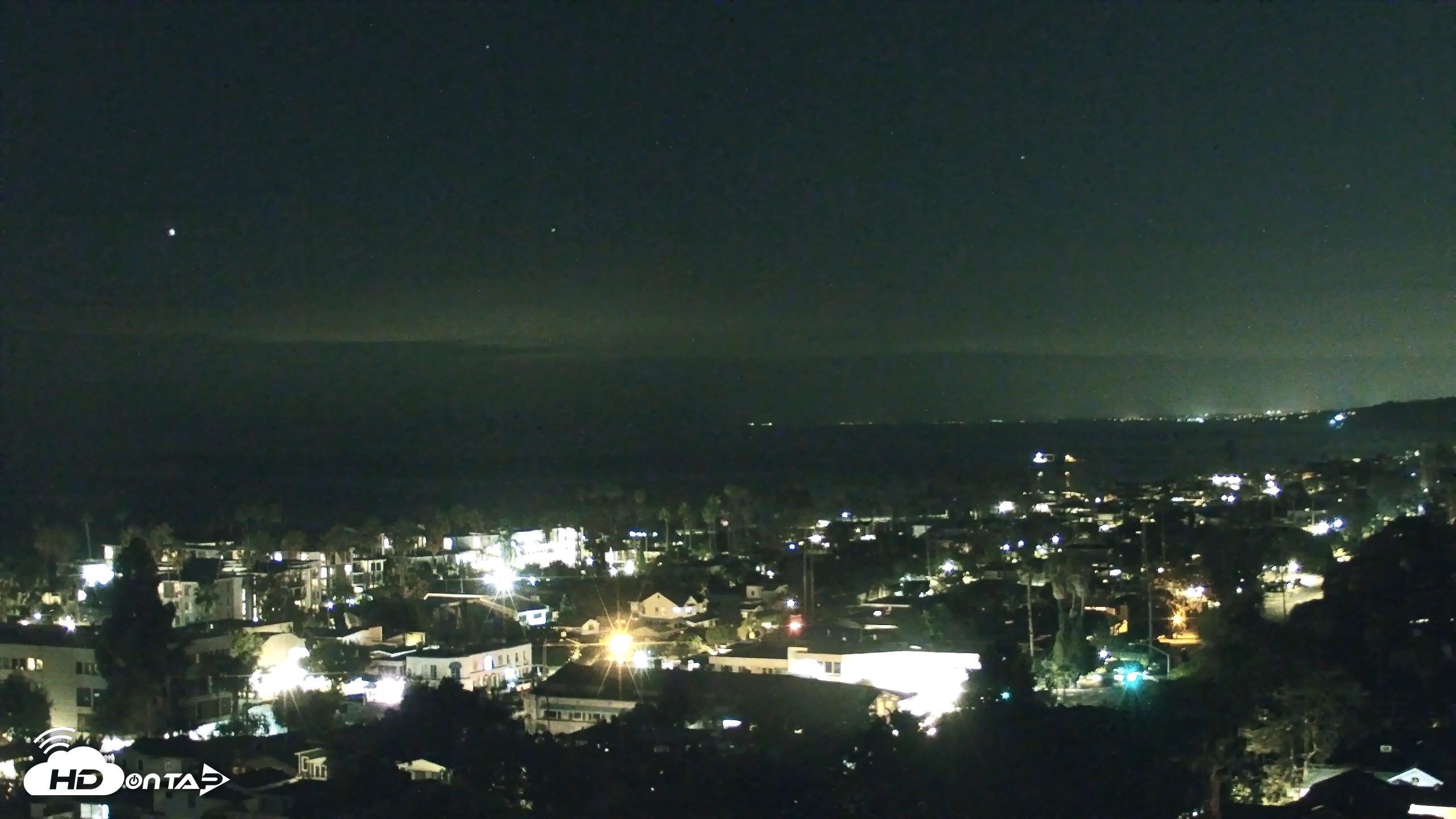 Snapshot of La Jolla Shores Overlook Live Webcam taken Oct 18, 2026, 8:14pm PDT