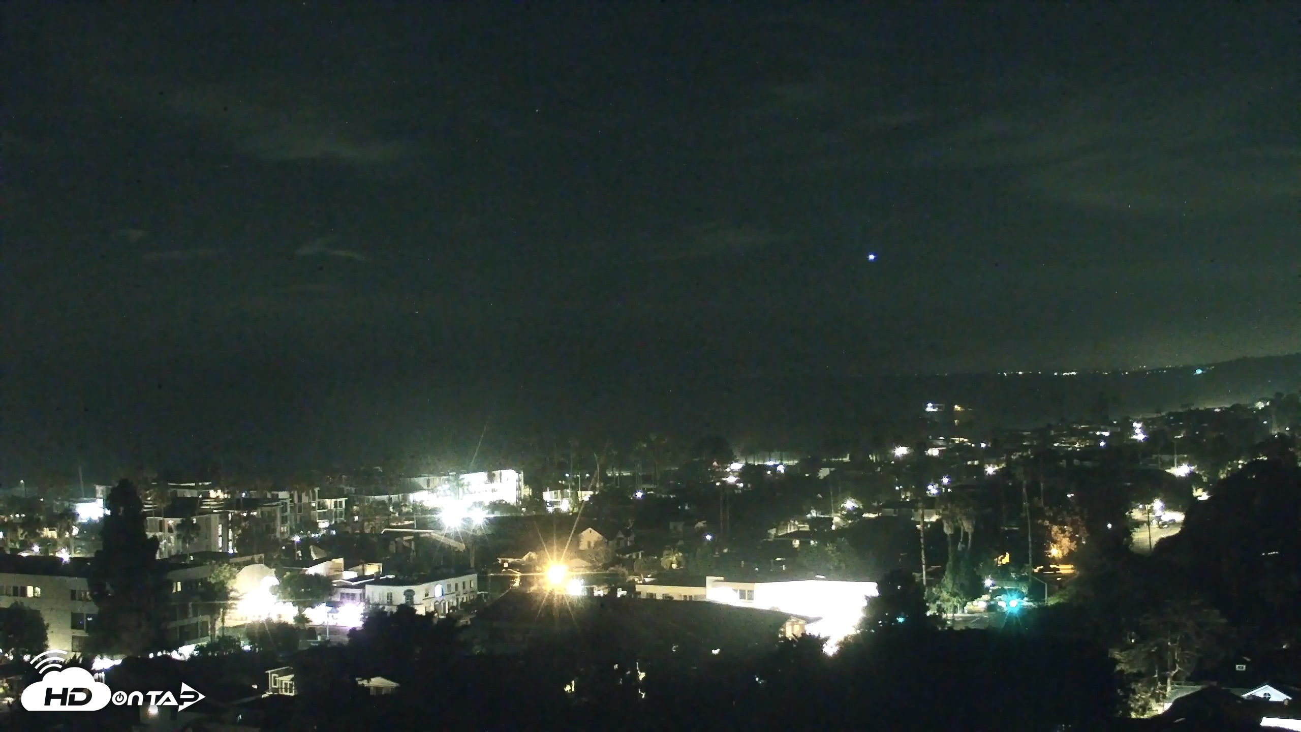 Snapshot of La Jolla Shores Overlook Live Webcam taken Aug 17, 2026, 10:53pm PDT