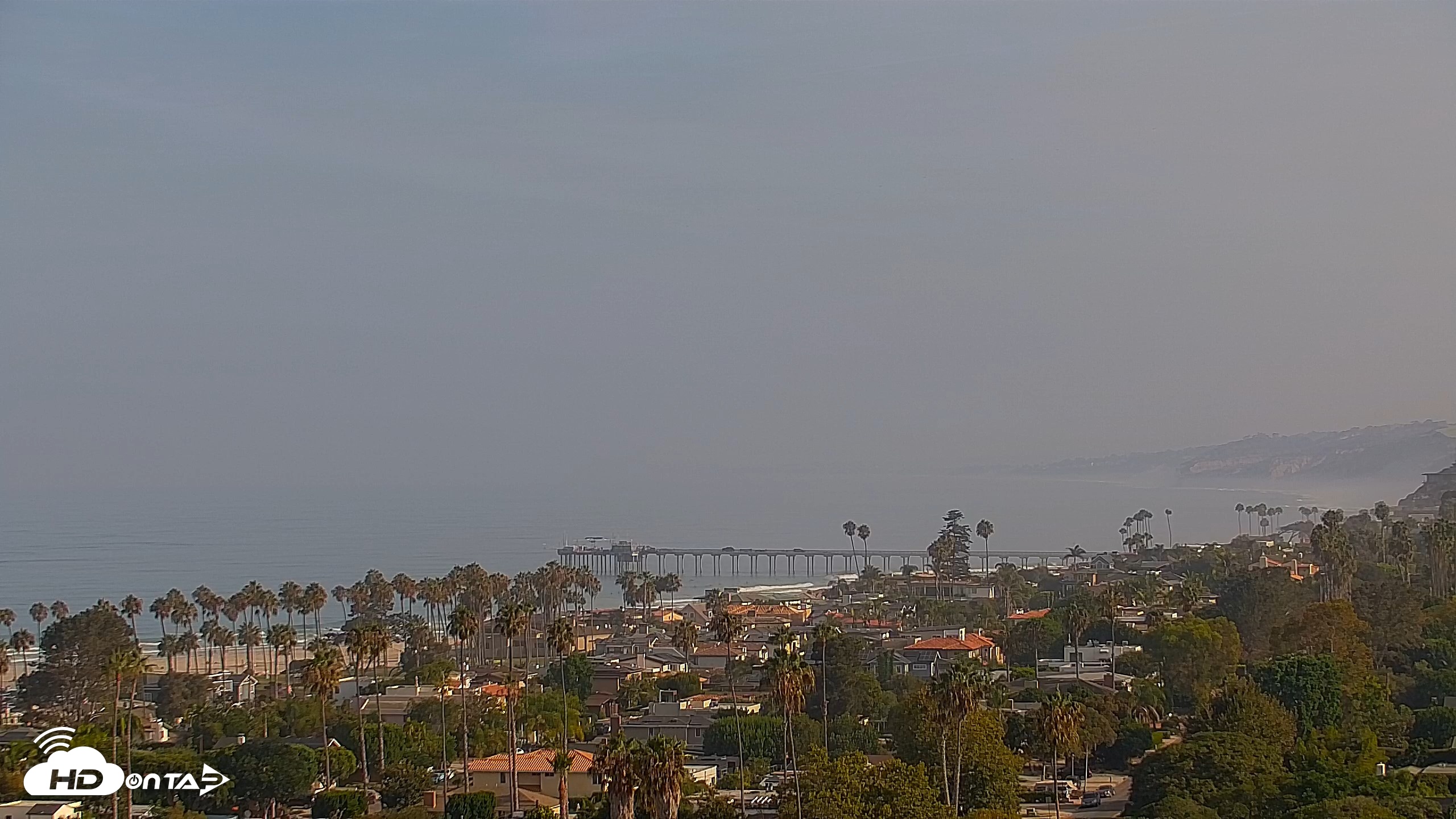 Snapshot of La Jolla Shores Overlook Live Webcam taken Aug 20, 2026, 8:29am PDT