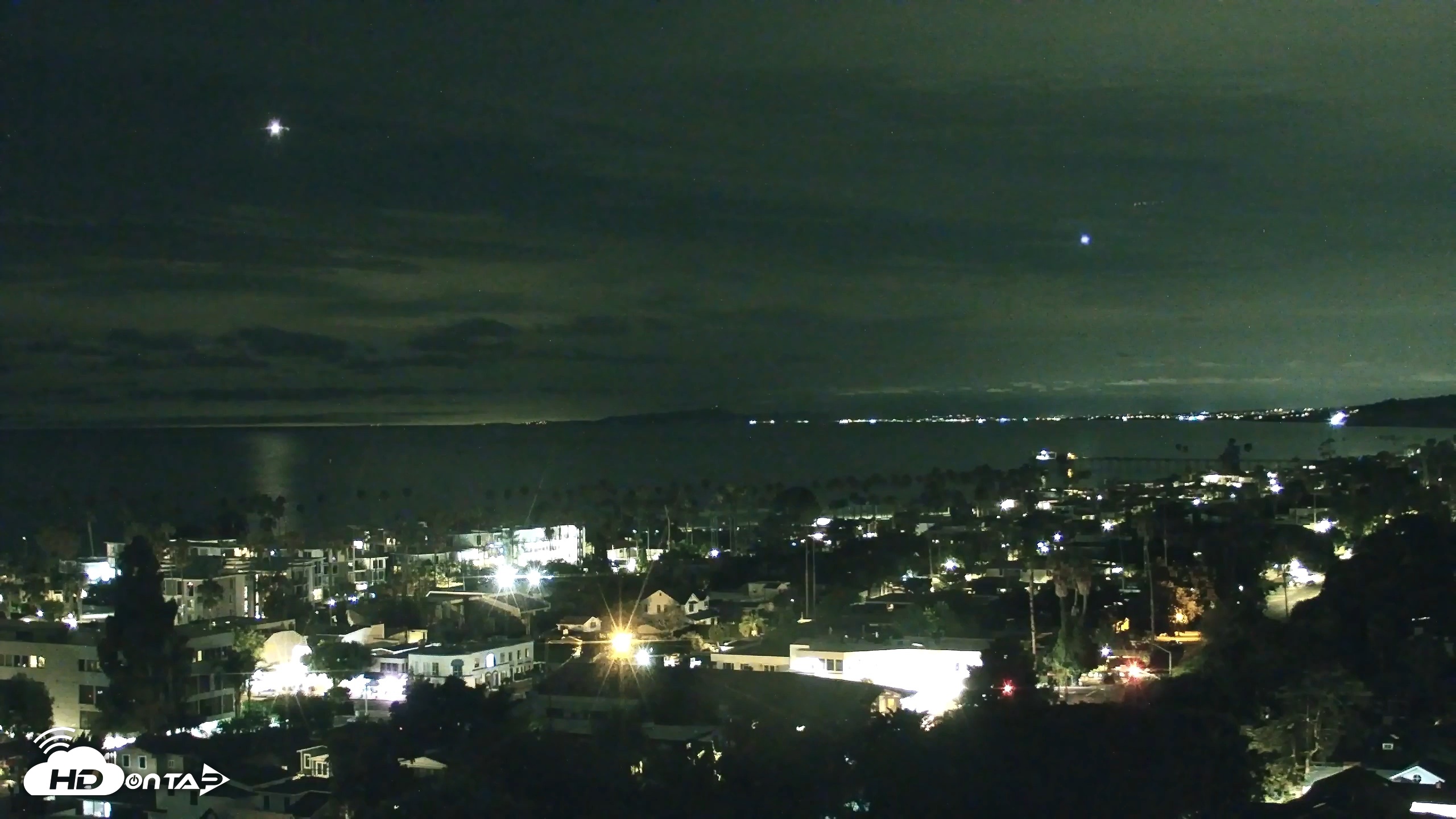 Snapshot of La Jolla Shores Overlook Live Webcam taken Aug 13, 2026, 10:08pm PDT