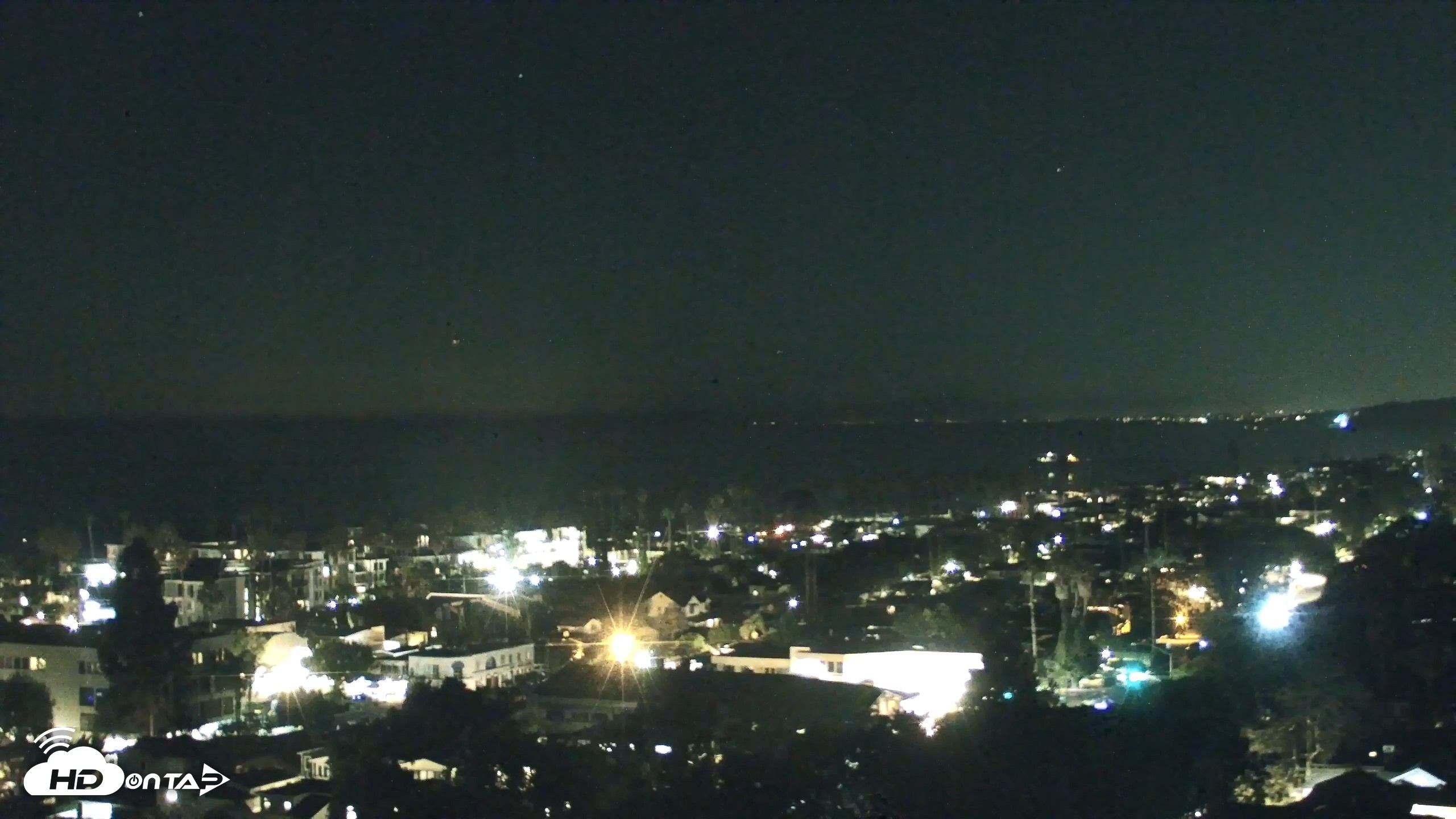 Snapshot of La Jolla Shores Overlook Live Webcam taken Oct 2, 2026, 9:26pm PDT