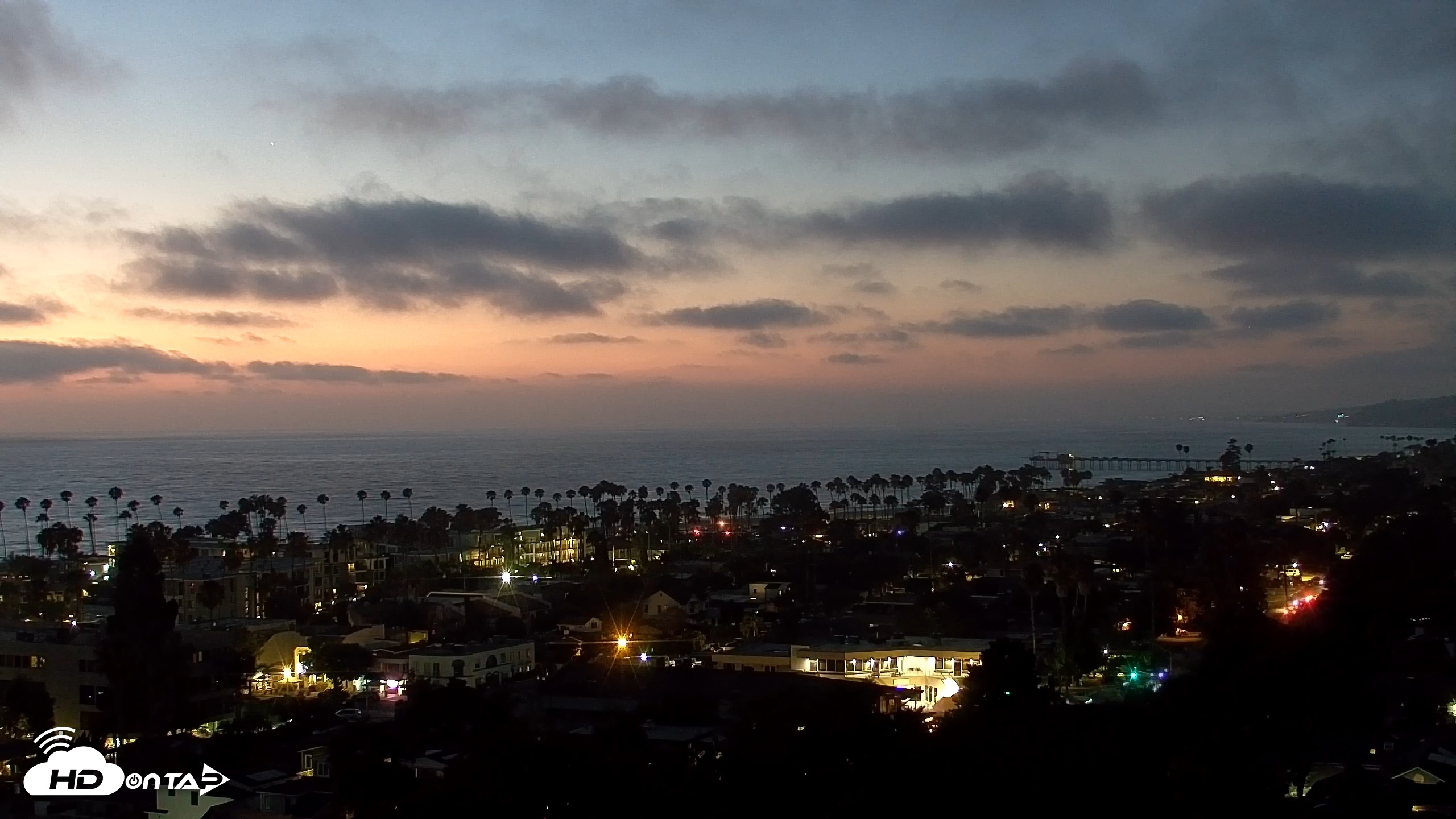 Snapshot of La Jolla Shores Overlook Live Webcam taken Jul 14, 2026, 8:34pm PDT