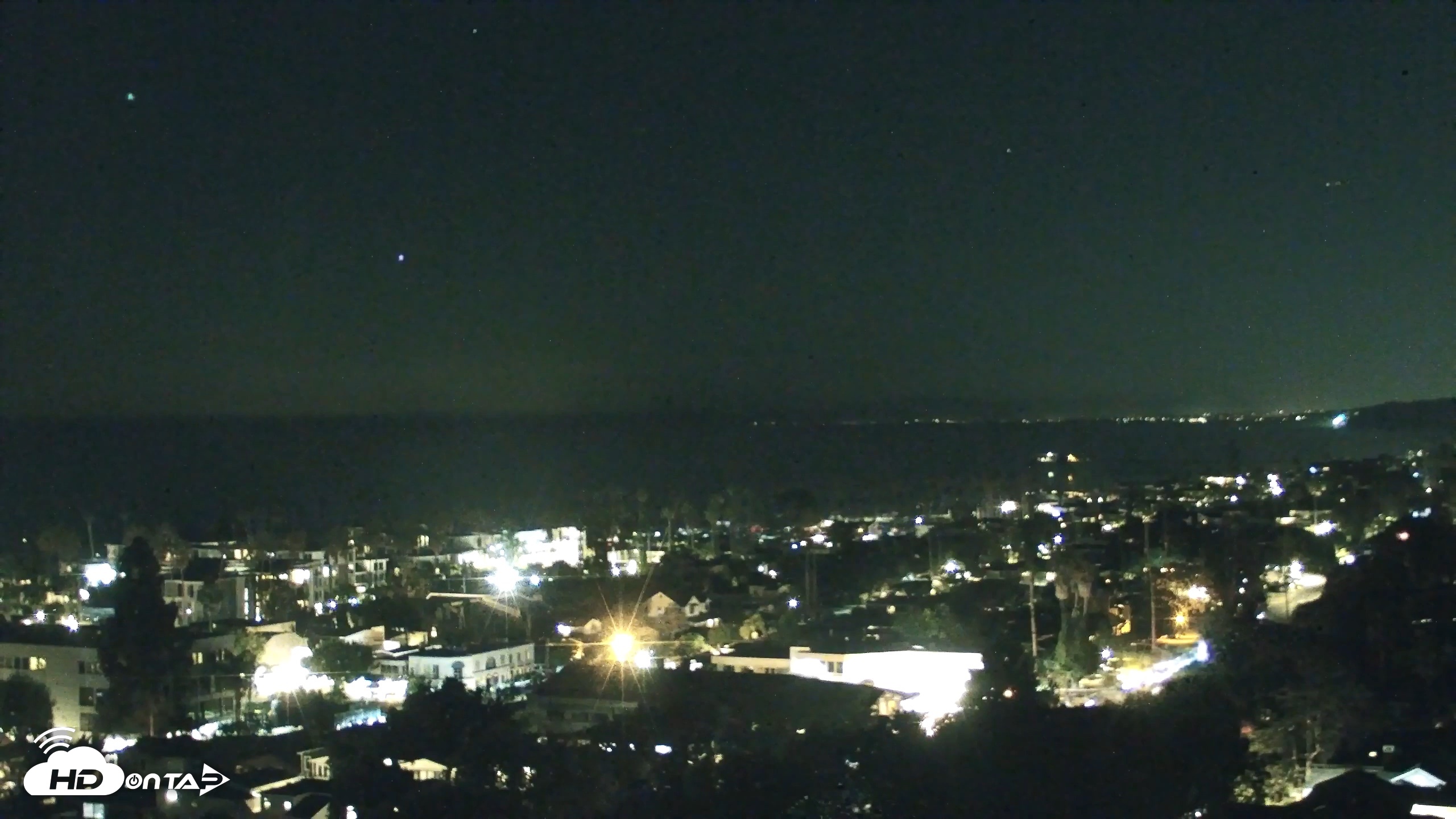 Snapshot of La Jolla Shores Overlook Live Webcam taken Oct 2, 2026, 9:12pm PDT