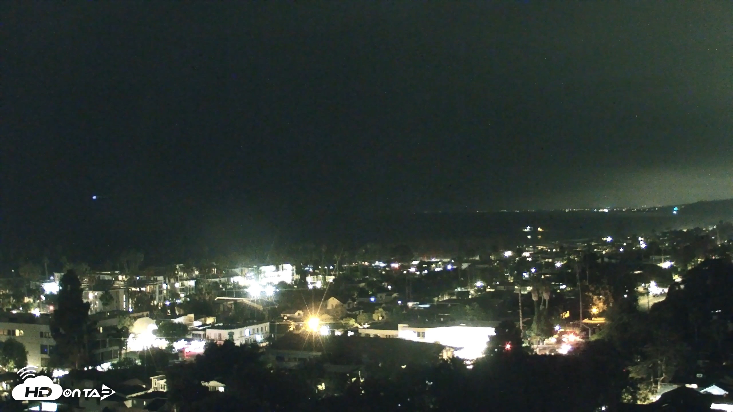 Snapshot of La Jolla Shores Overlook Live Webcam taken Sep 12, 2026, 8:40pm PDT