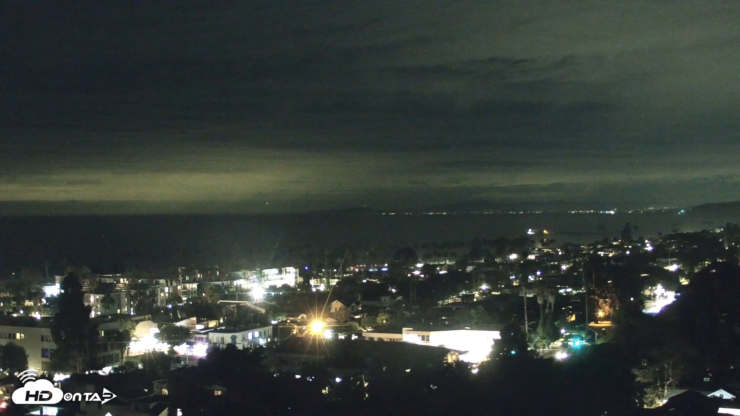 Snapshot of La Jolla Shores Overlook Live Webcam taken Sep 6, 2026, 9:53pm PDT