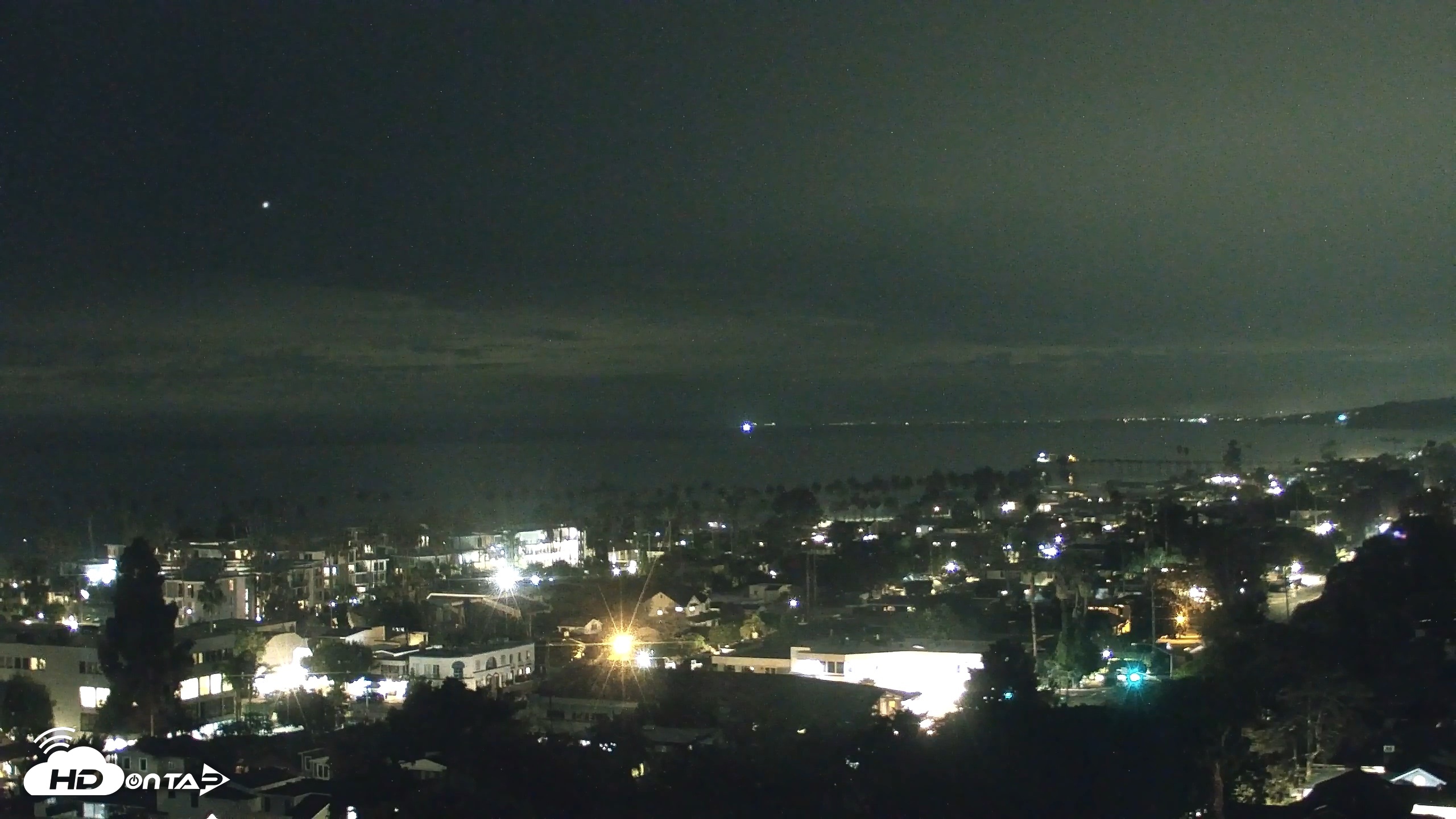Snapshot of La Jolla Shores Overlook Live Webcam taken Sep 27, 2026, 8:21pm PDT