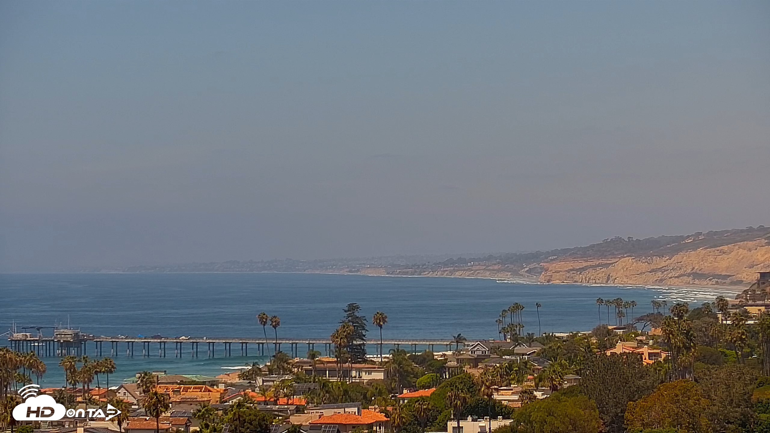 Snapshot of La Jolla Shores Overlook Live Webcam taken Aug 17, 2026, 1:35pm PDT