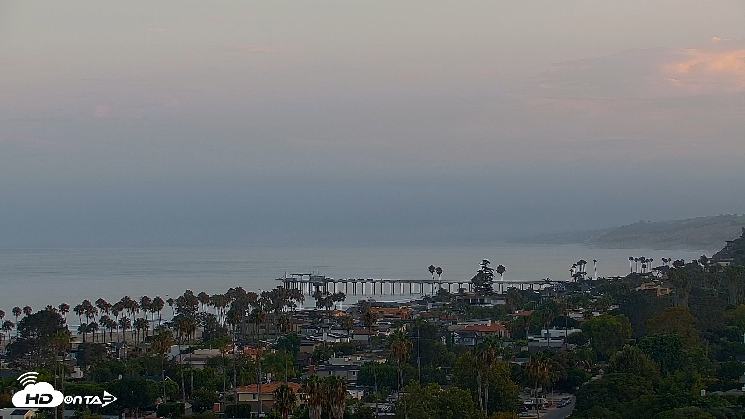 Snapshot of La Jolla Shores Overlook Live Webcam taken Aug 11, 2026, 6:35am PDT