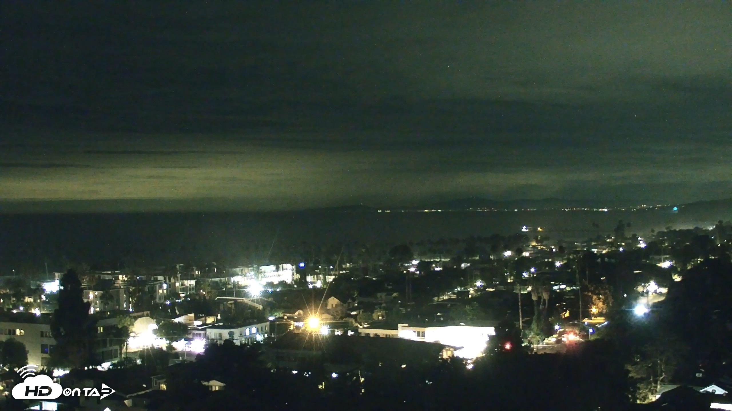Snapshot of La Jolla Shores Overlook Live Webcam taken Sep 6, 2026, 10:12pm PDT