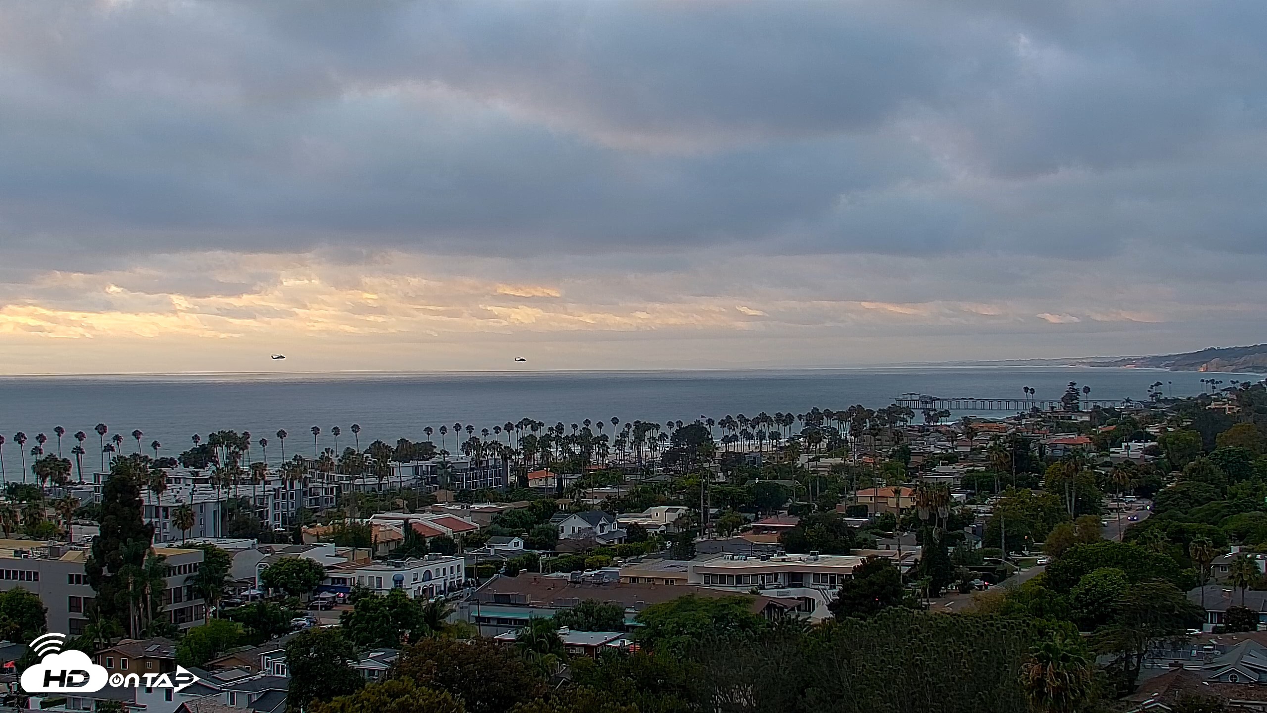 Snapshot of La Jolla Shores Overlook Live Webcam taken Aug 12, 2026, 7:11pm PDT