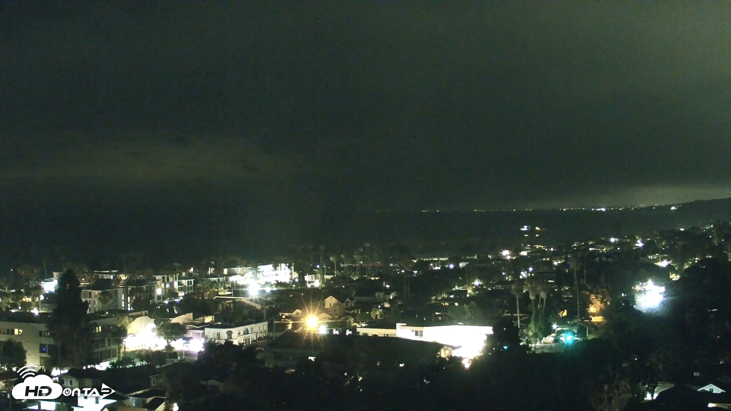 Snapshot of La Jolla Shores Overlook Live Webcam taken Jul 12, 2026, 10:01pm PDT