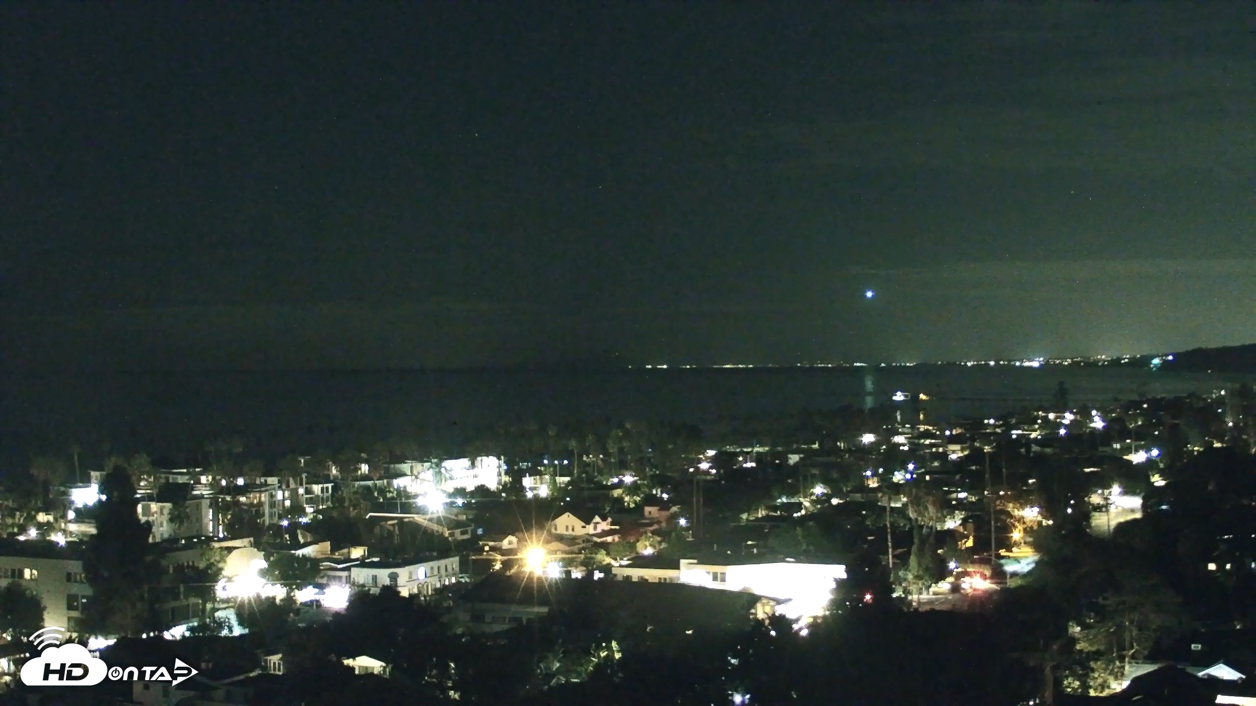 Snapshot of La Jolla Shores Overlook Live Webcam taken Oct 17, 2026, 9:10pm PDT