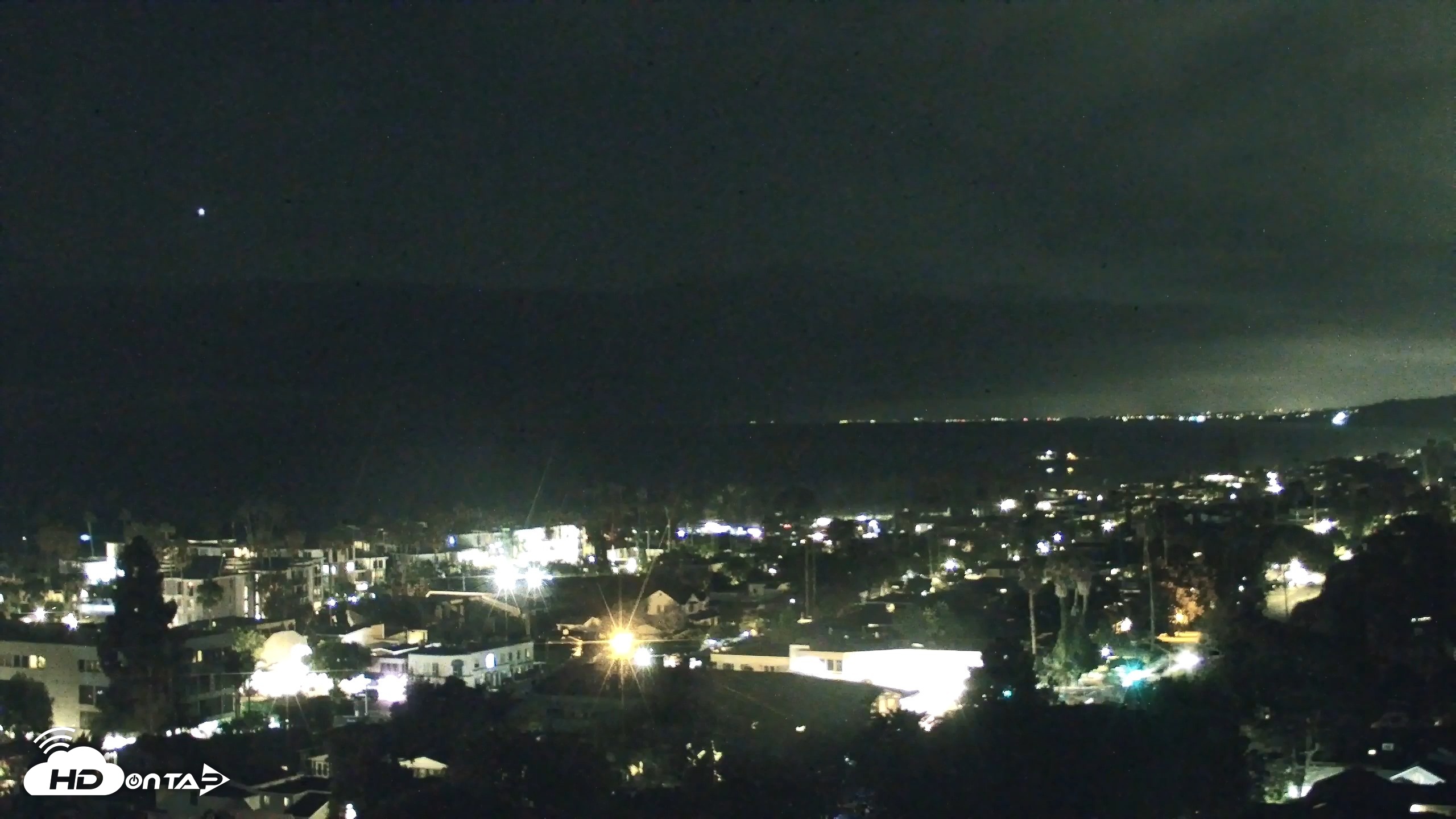 Snapshot of La Jolla Shores Overlook Live Webcam taken Aug 11, 2026, 9:10pm PDT