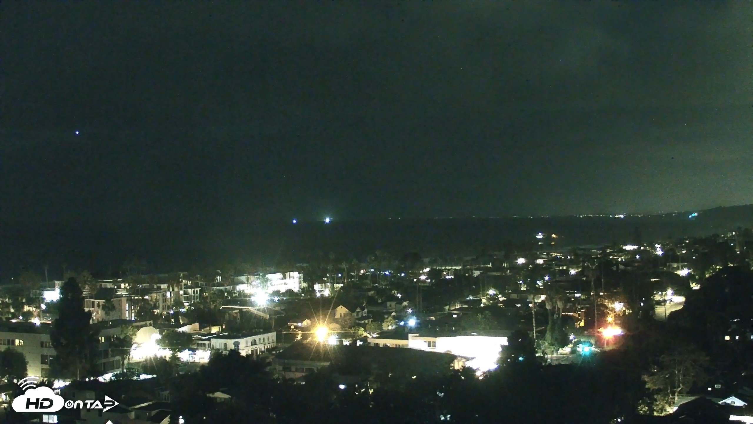 Snapshot of La Jolla Shores Overlook Live Webcam taken Sep 28, 2026, 9:11pm PDT