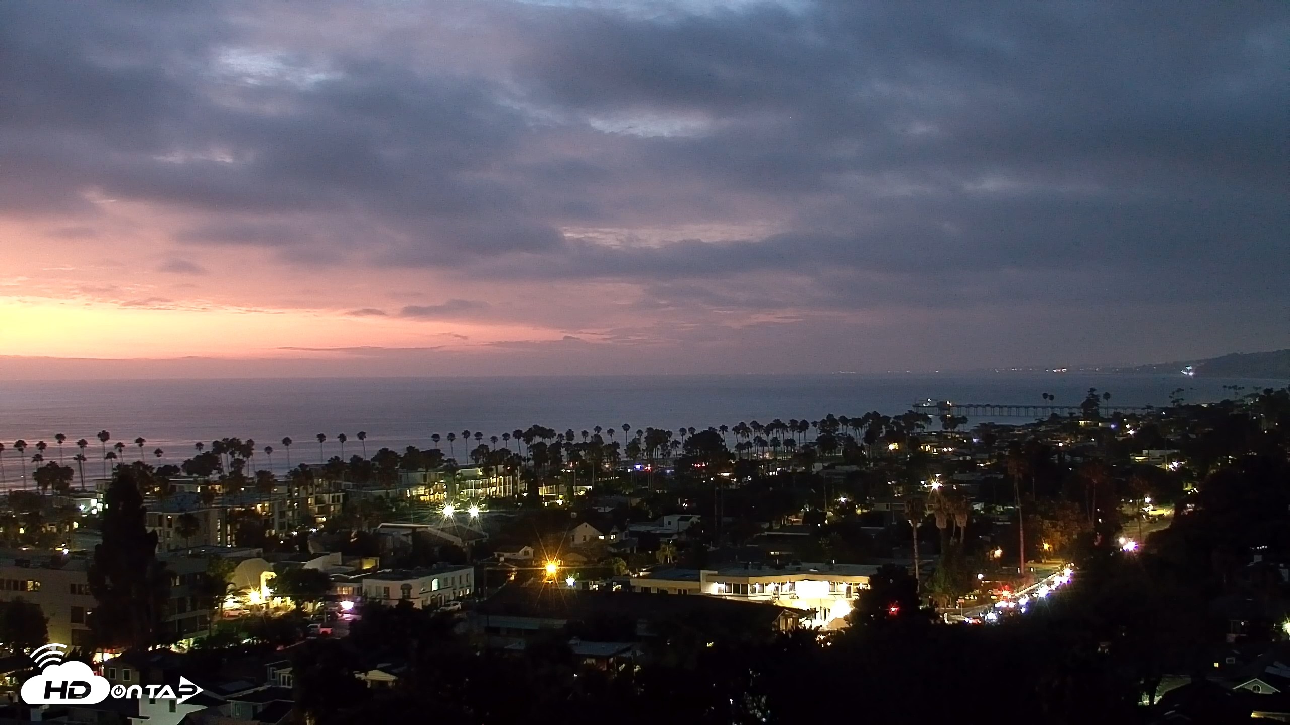 Snapshot of La Jolla Shores Overlook Live Webcam taken Jul 25, 2026, 8:27pm PDT