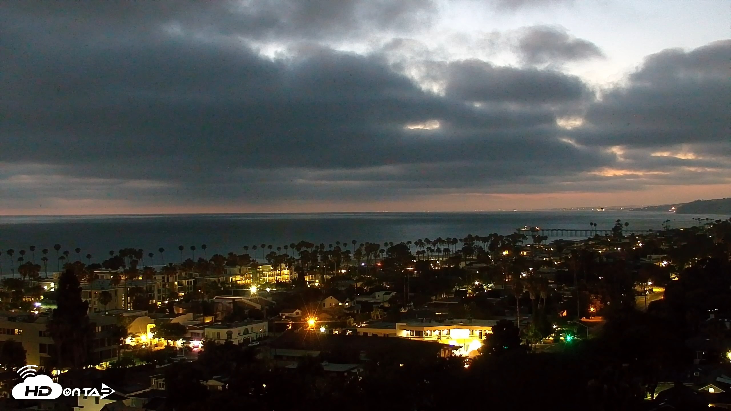 Snapshot of La Jolla Shores Overlook Live Webcam taken Jul 7, 2026, 8:37pm PDT