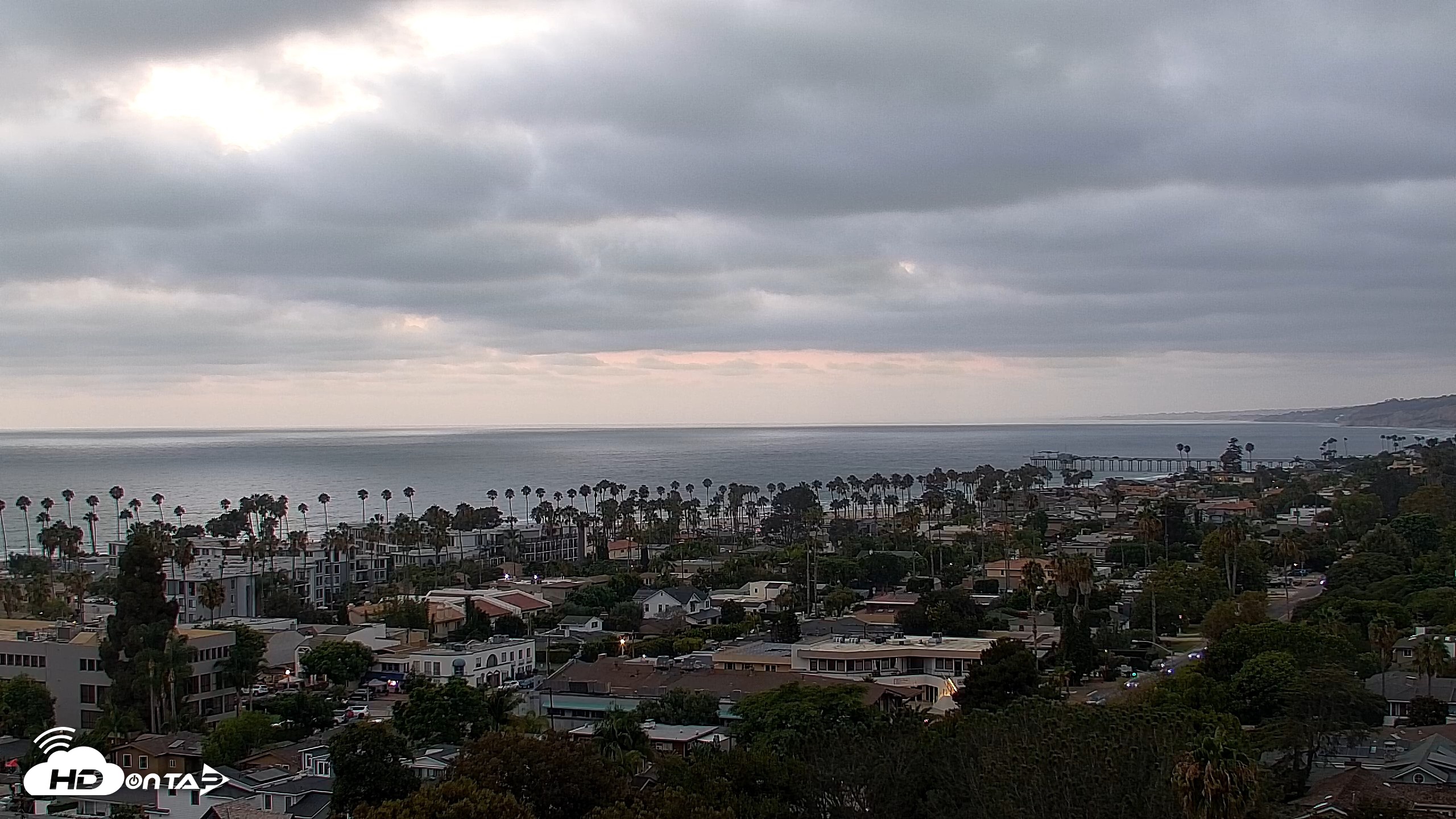 Snapshot of La Jolla Shores Overlook Live Webcam taken Aug 5, 2026, 7:46pm PDT